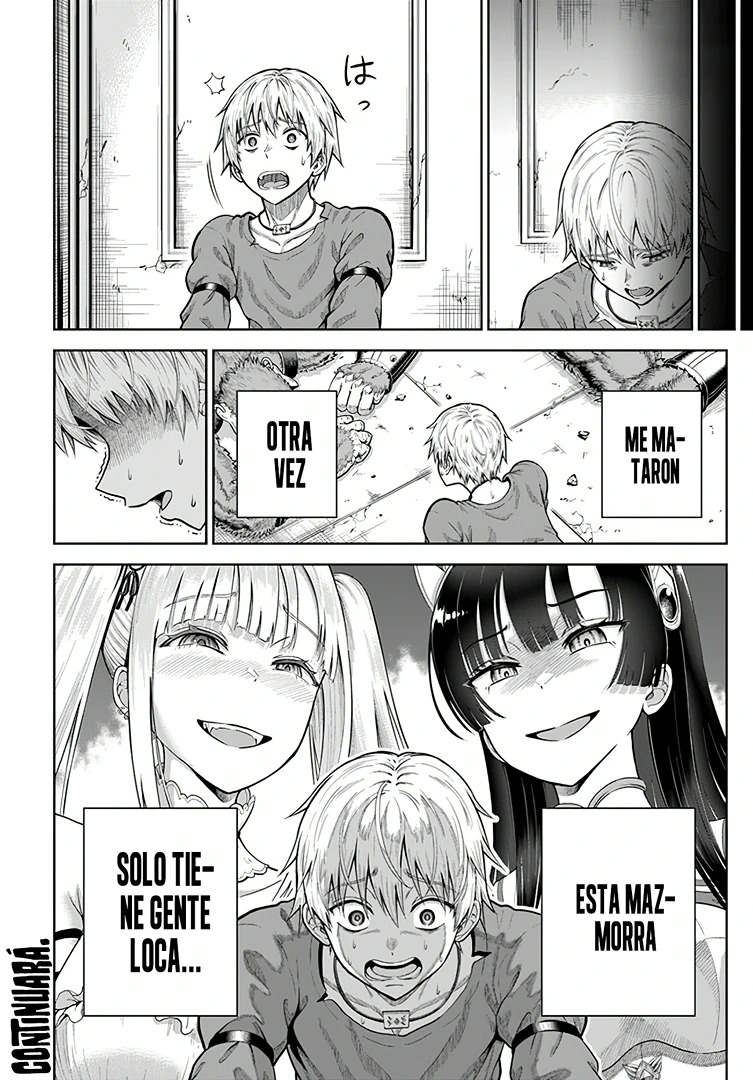 Dungeon ni Hisomu Yandere na Kanojo ni Ore wa Nando mo Korosareru Capitulo 6.2 página 16