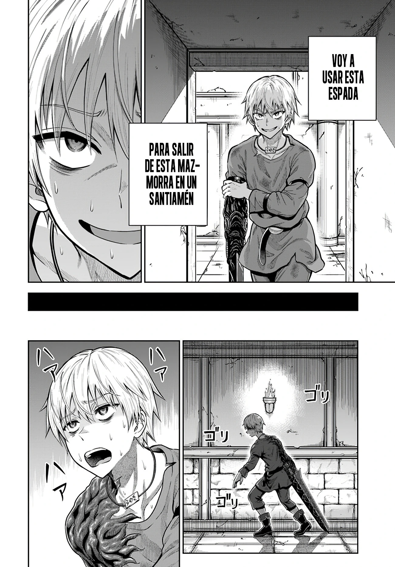 Dungeon ni Hisomu Yandere na Kanojo ni Ore wa Nando mo Korosareru Capitulo 7.2 página 13