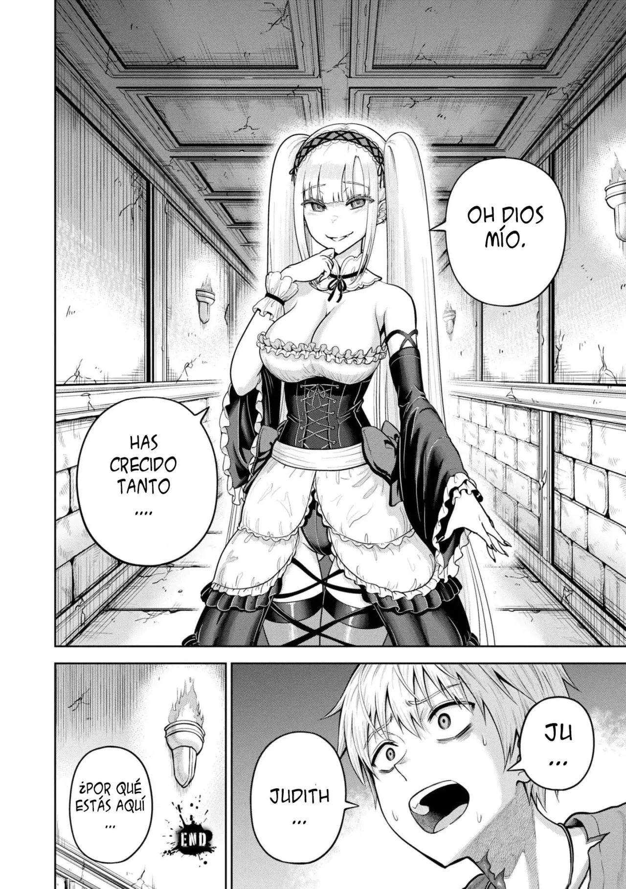 Dungeon ni Hisomu Yandere na Kanojo ni Ore wa Nando mo Korosareru Capitulo 7: Completo página 31