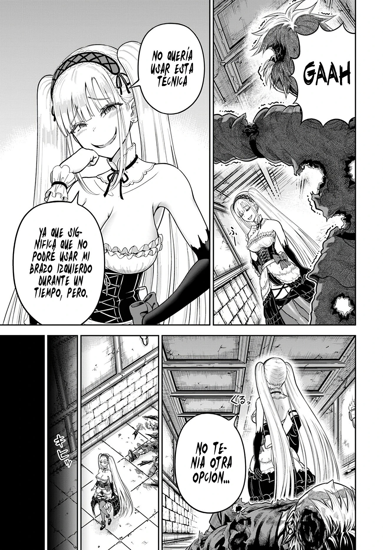 Dungeon ni Hisomu Yandere na Kanojo ni Ore wa Nando mo Korosareru Capitulo 8.1 página 14
