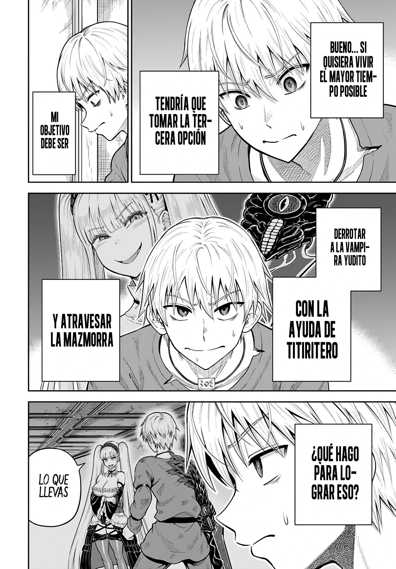 Dungeon ni Hisomu Yandere na Kanojo ni Ore wa Nando mo Korosareru Capitulo 8.1 página 17