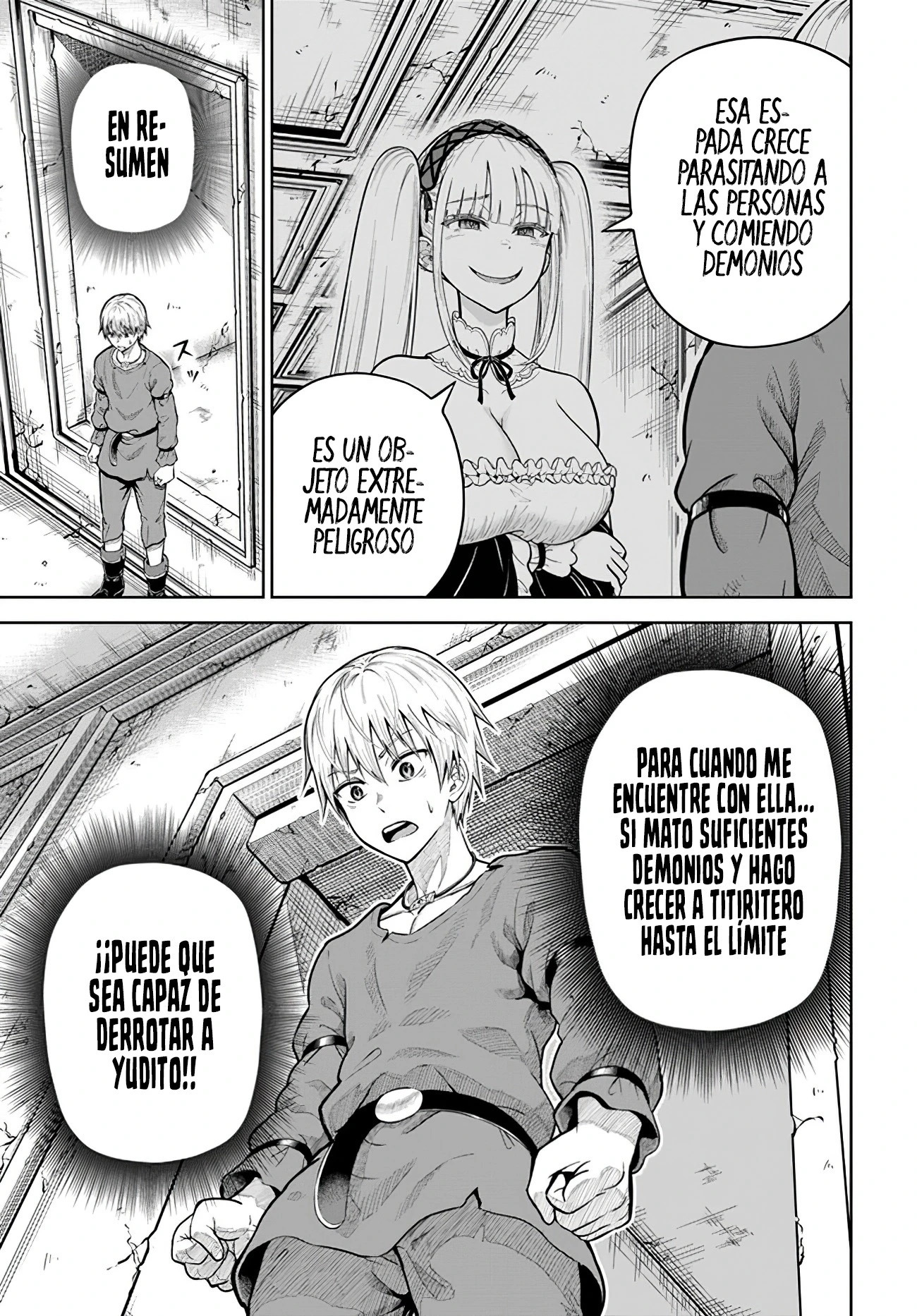 Dungeon ni Hisomu Yandere na Kanojo ni Ore wa Nando mo Korosareru Capitulo 8.1 página 18