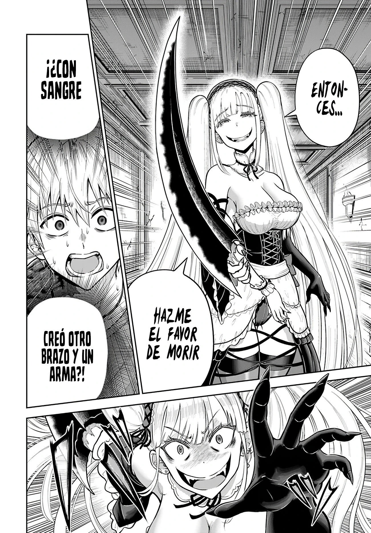 Dungeon ni Hisomu Yandere na Kanojo ni Ore wa Nando mo Korosareru Capitulo 8.1 página 9