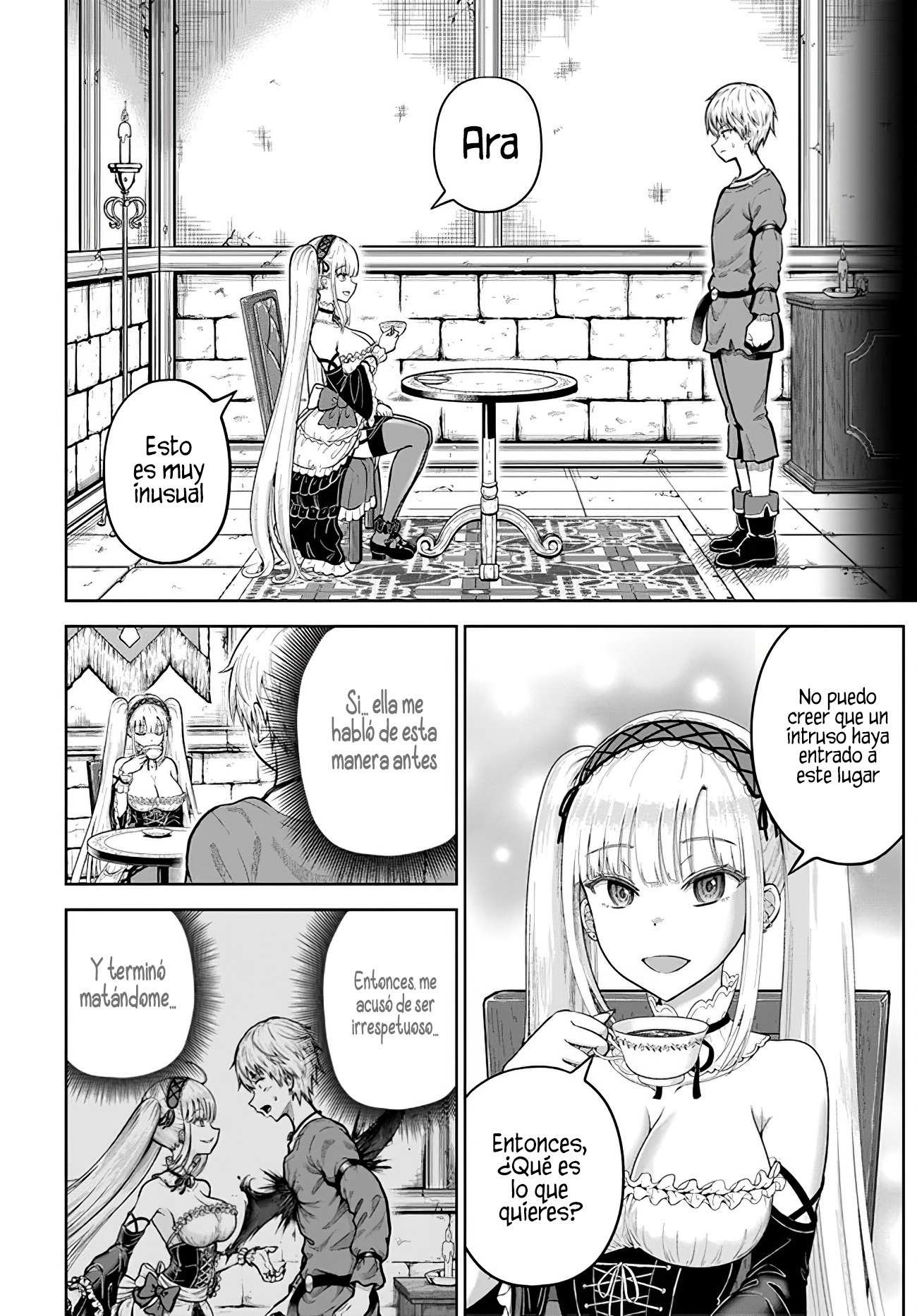 Dungeon ni Hisomu Yandere na Kanojo ni Ore wa Nando mo Korosareru Capitulo 8.2 página 16