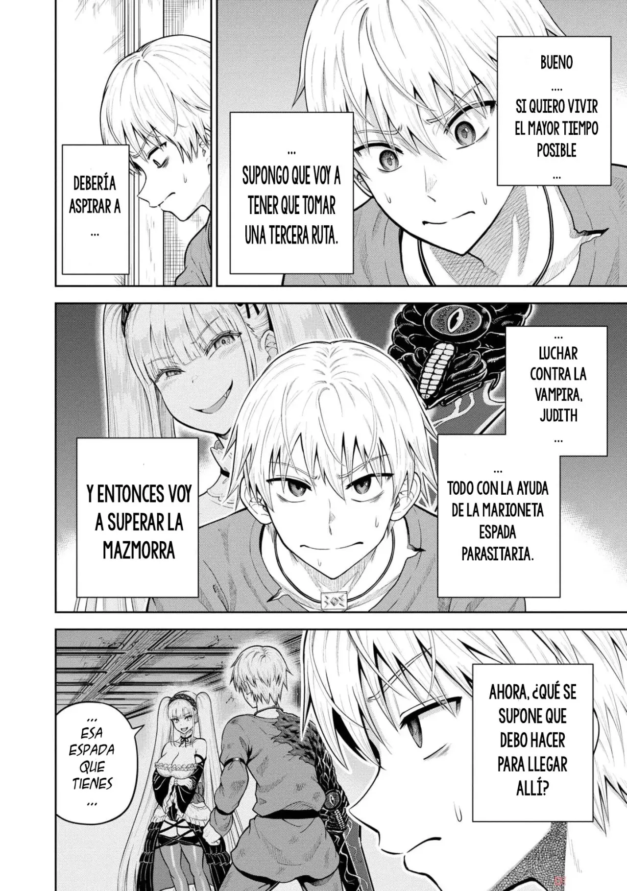 Dungeon ni Hisomu Yandere na Kanojo ni Ore wa Nando mo Korosareru Capitulo 8 página 16