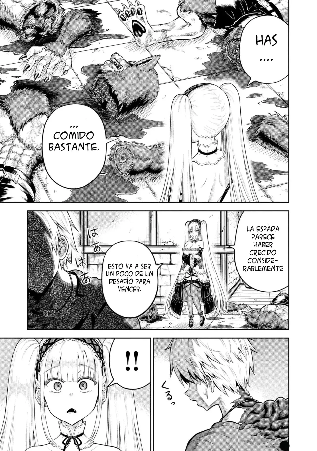 Dungeon ni Hisomu Yandere na Kanojo ni Ore wa Nando mo Korosareru Capitulo 8 página 23