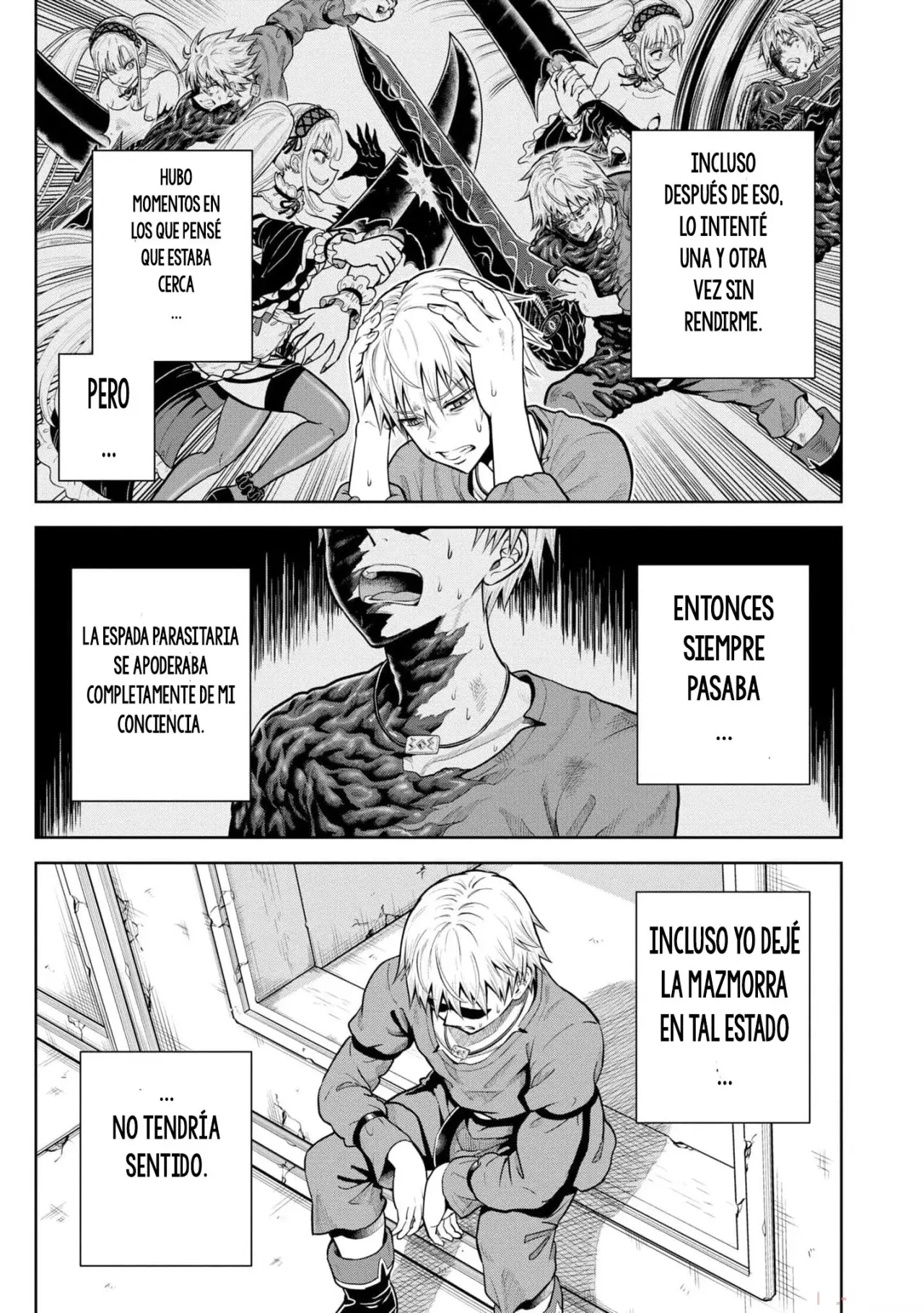 Dungeon ni Hisomu Yandere na Kanojo ni Ore wa Nando mo Korosareru Capitulo 8 página 27