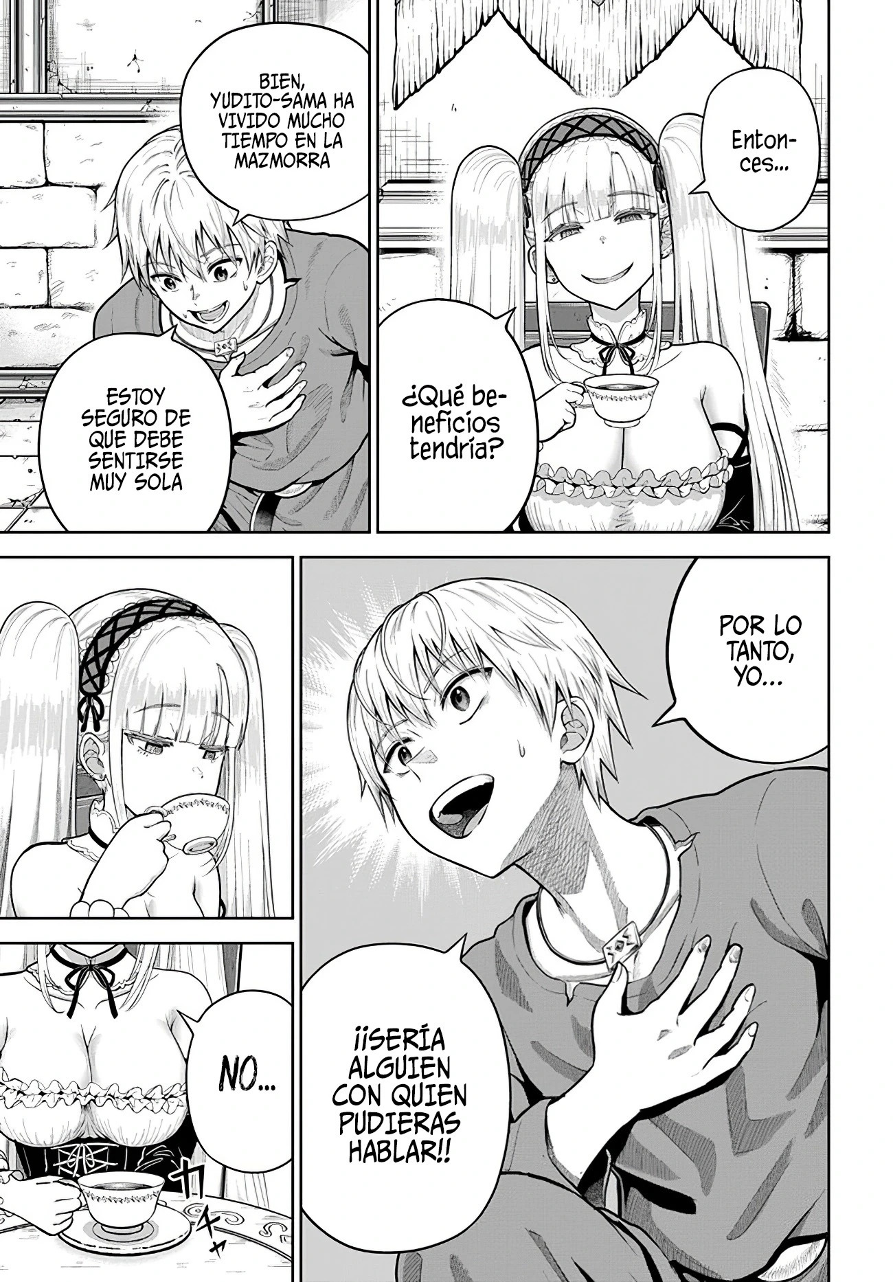 Dungeon ni Hisomu Yandere na Kanojo ni Ore wa Nando mo Korosareru Capitulo 9.1 página 10