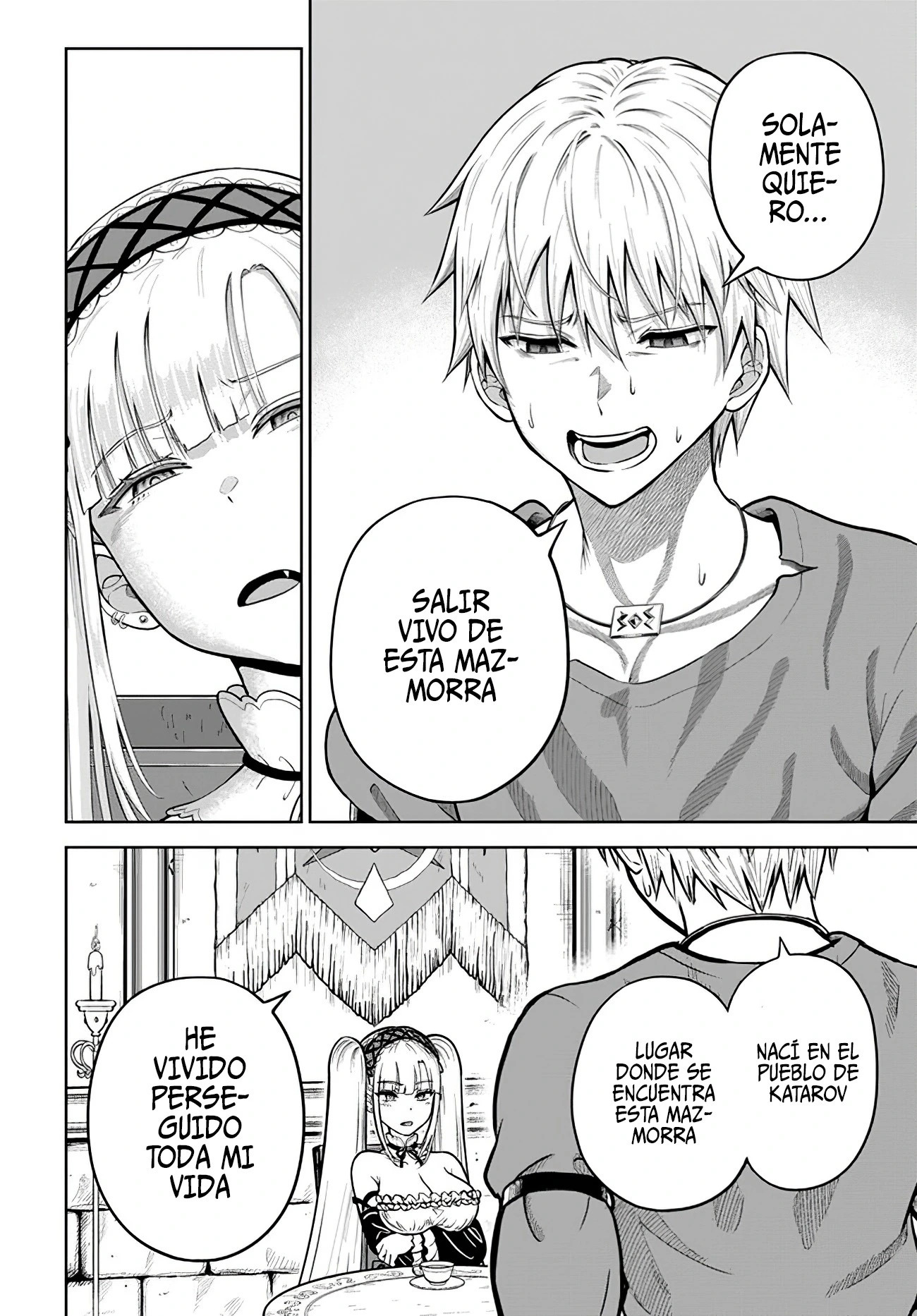 Dungeon ni Hisomu Yandere na Kanojo ni Ore wa Nando mo Korosareru Capitulo 9.1 página 15