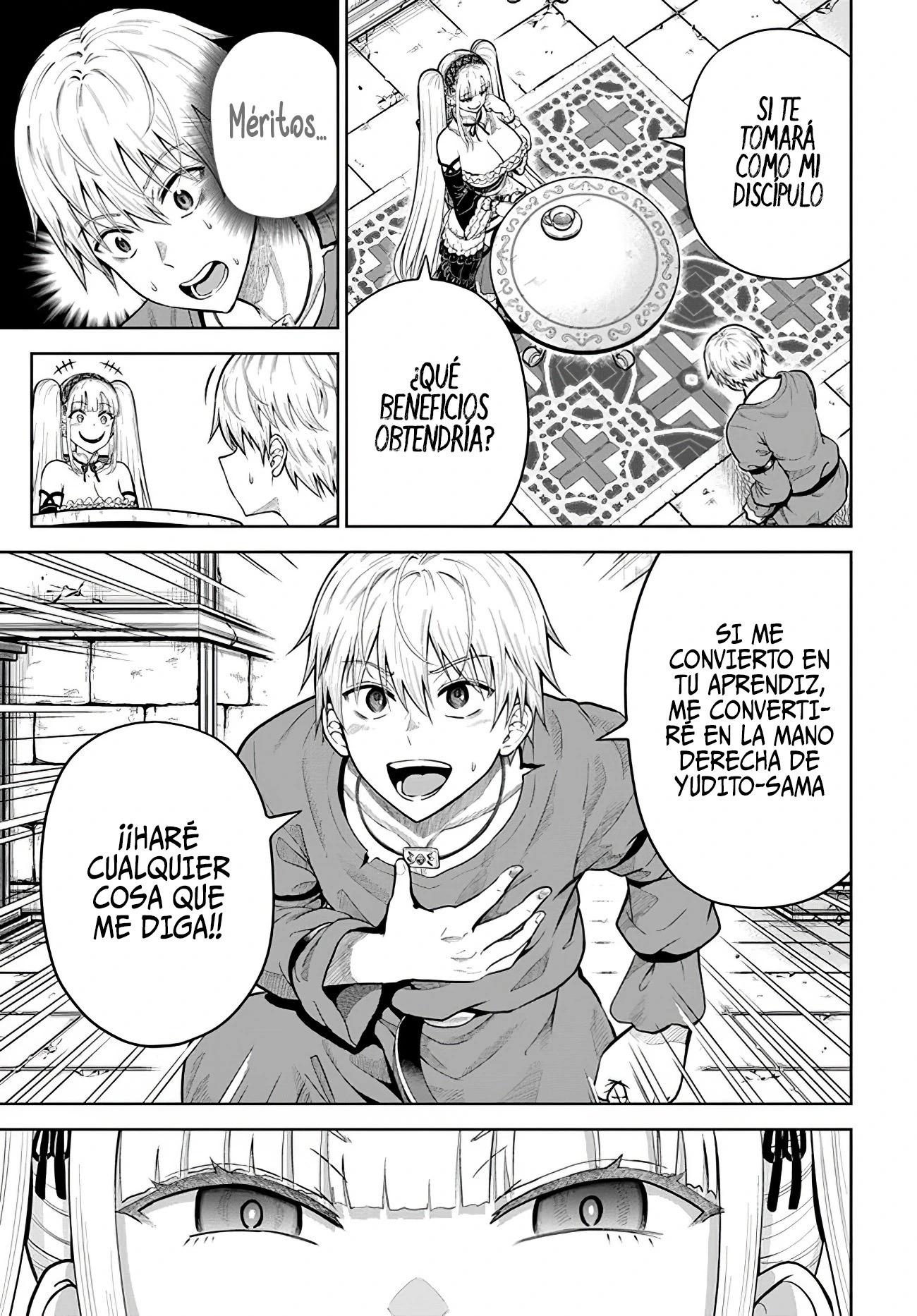 Dungeon ni Hisomu Yandere na Kanojo ni Ore wa Nando mo Korosareru Capitulo 9.1 página 6