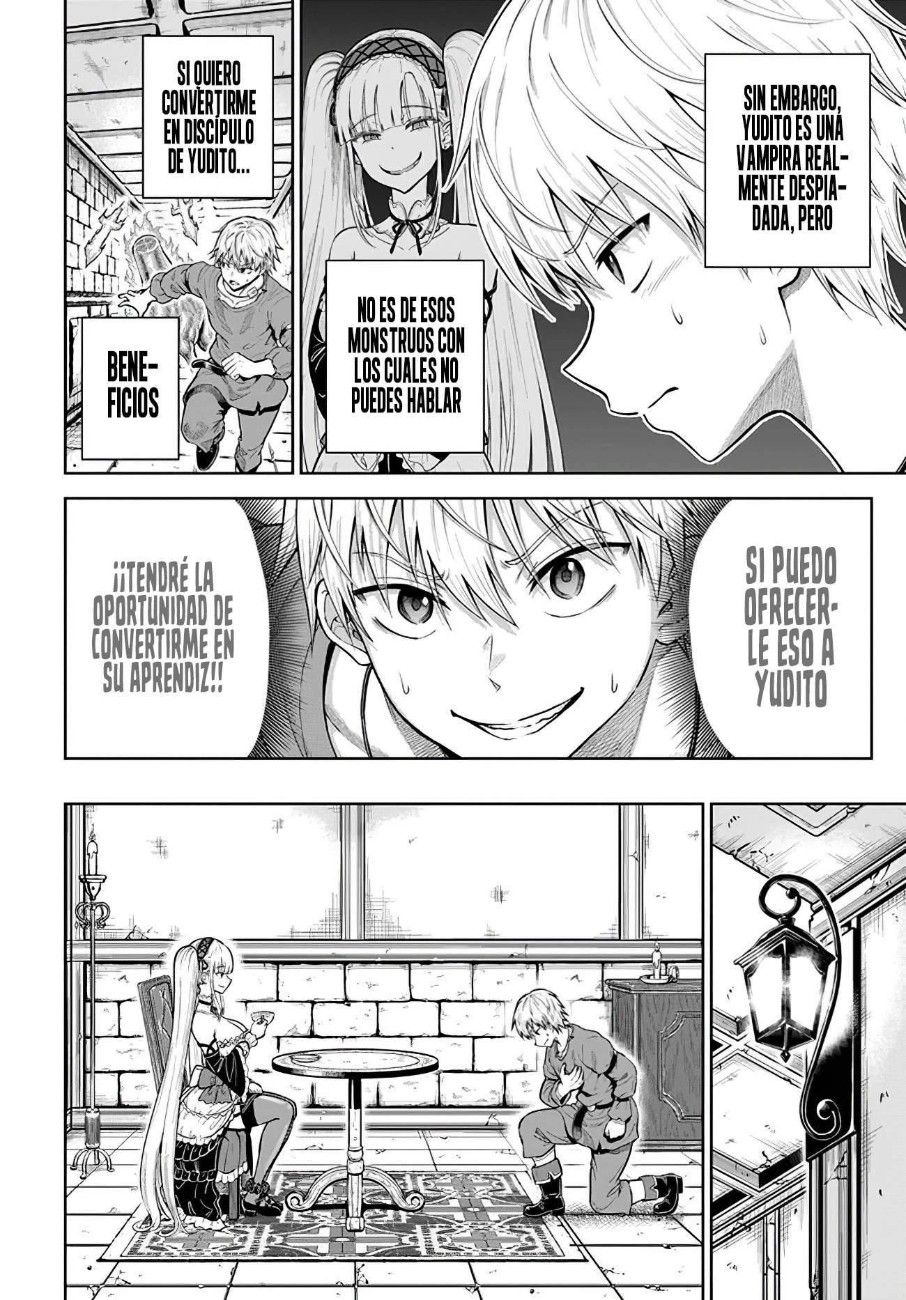 Dungeon ni Hisomu Yandere na Kanojo ni Ore wa Nando mo Korosareru Capitulo 9.1 página 9