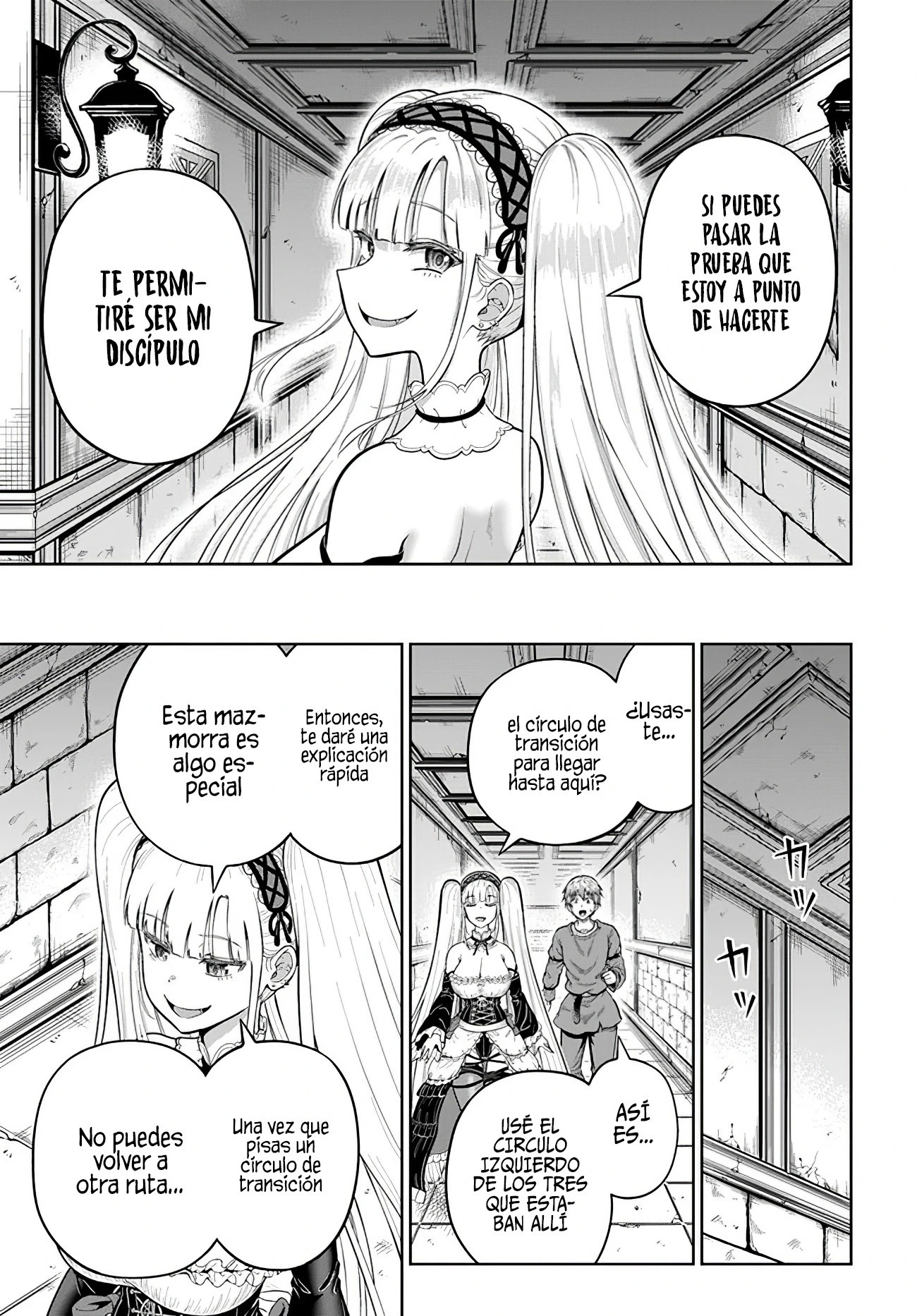 Dungeon ni Hisomu Yandere na Kanojo ni Ore wa Nando mo Korosareru Capitulo 9.2 página 5