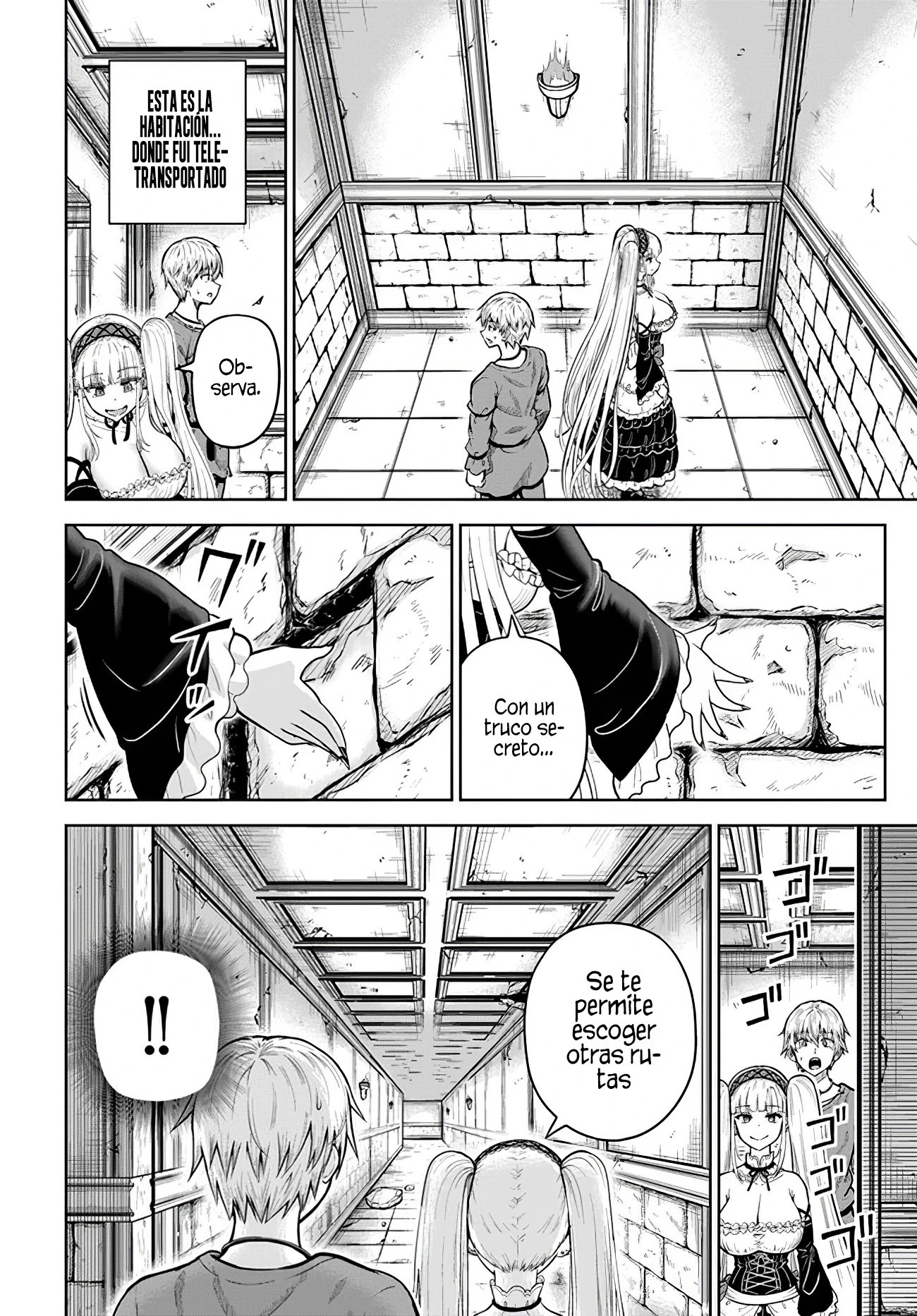 Dungeon ni Hisomu Yandere na Kanojo ni Ore wa Nando mo Korosareru Capitulo 9.2 página 6
