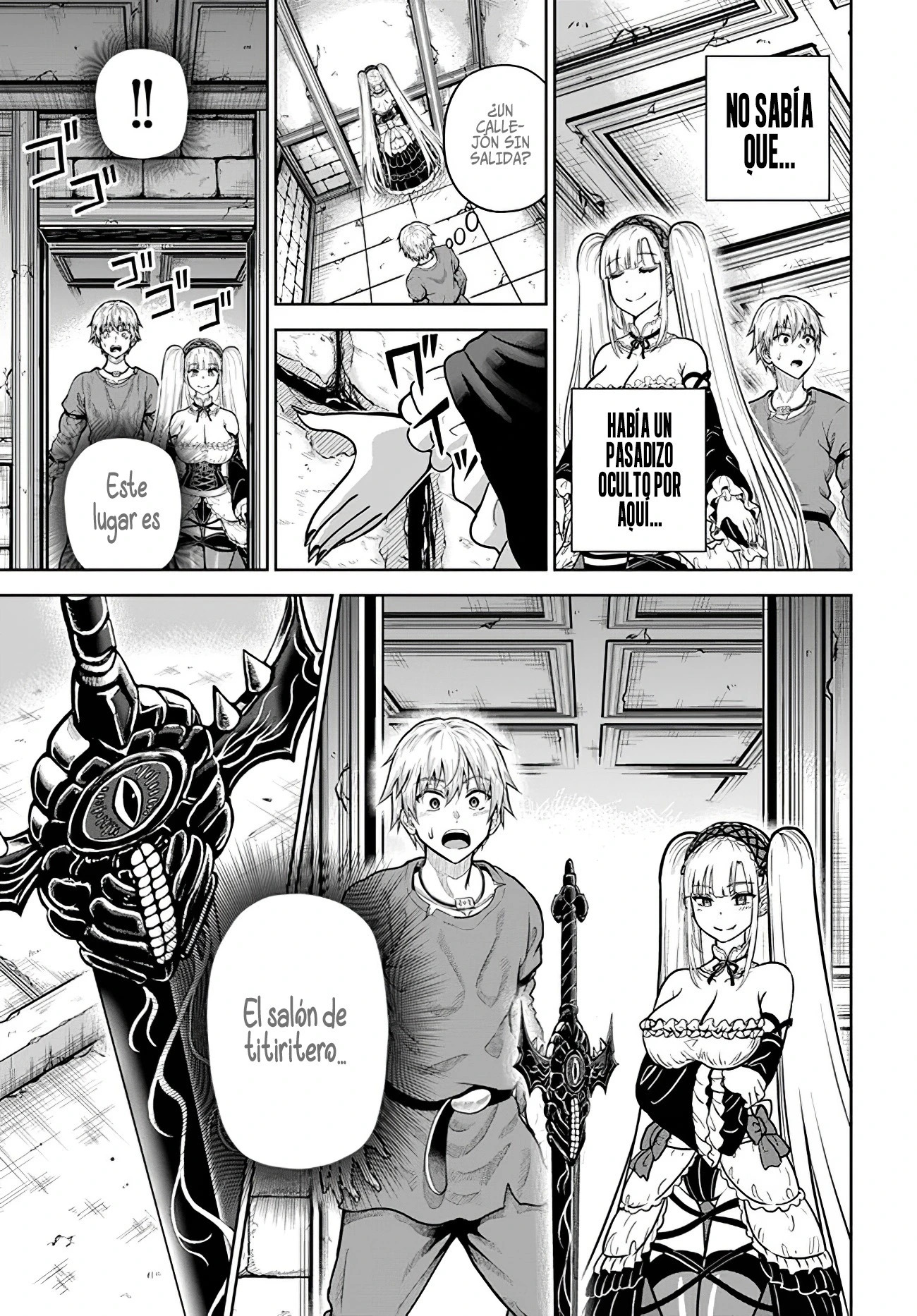 Dungeon ni Hisomu Yandere na Kanojo ni Ore wa Nando mo Korosareru Capitulo 9.2 página 7