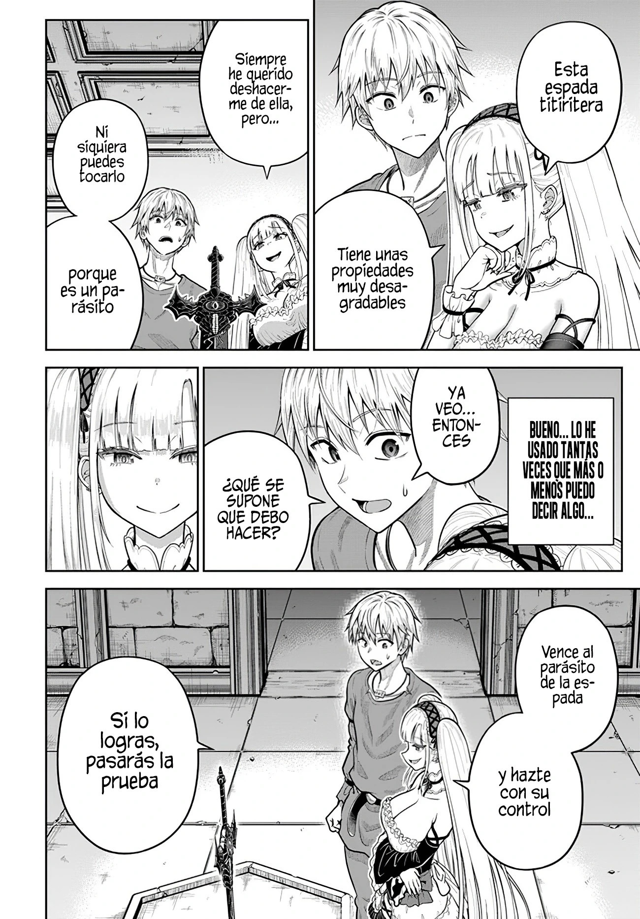Dungeon ni Hisomu Yandere na Kanojo ni Ore wa Nando mo Korosareru Capitulo 9.2 página 8