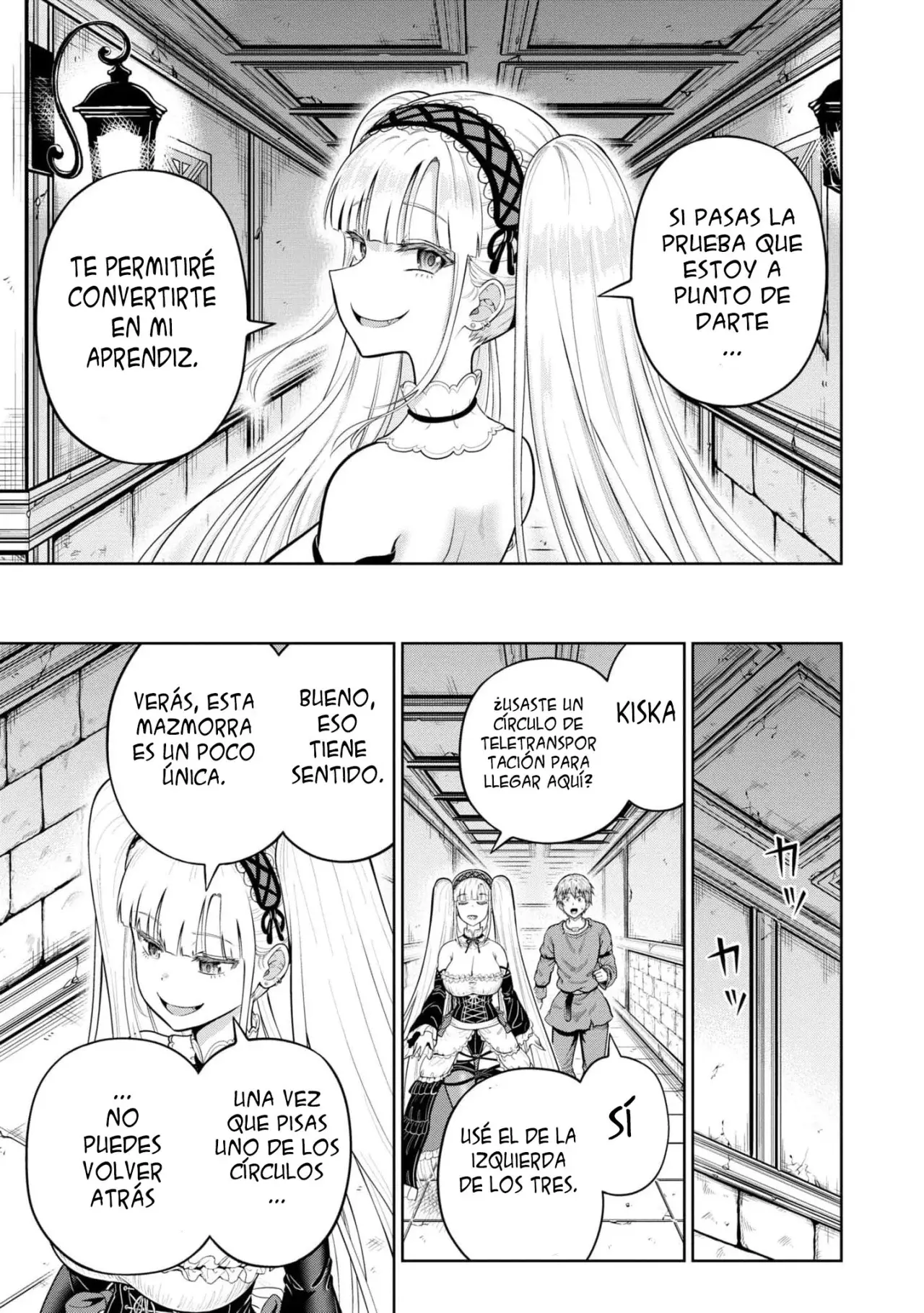 Dungeon ni Hisomu Yandere na Kanojo ni Ore wa Nando mo Korosareru Capitulo 9 página 20