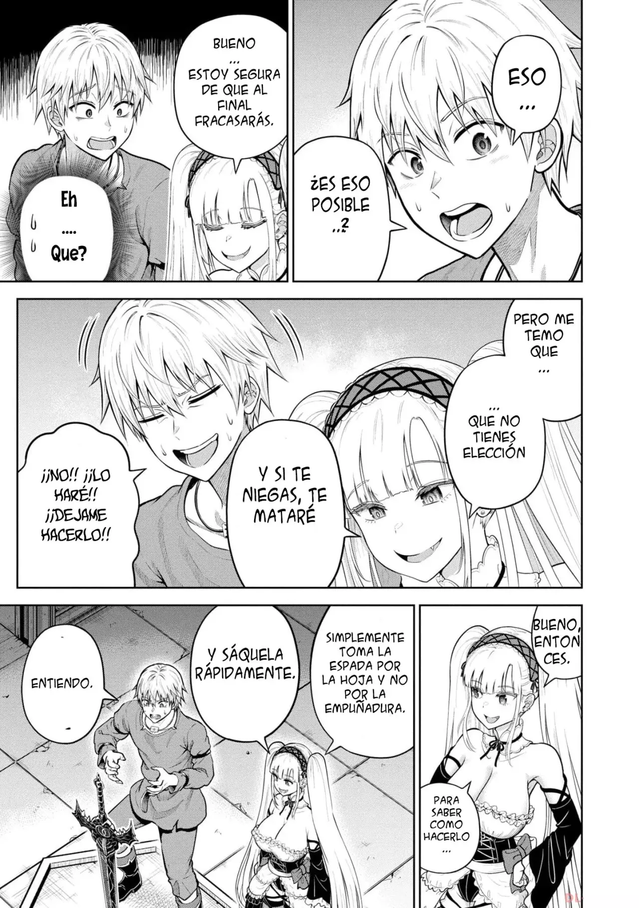 Dungeon ni Hisomu Yandere na Kanojo ni Ore wa Nando mo Korosareru Capitulo 9 página 24