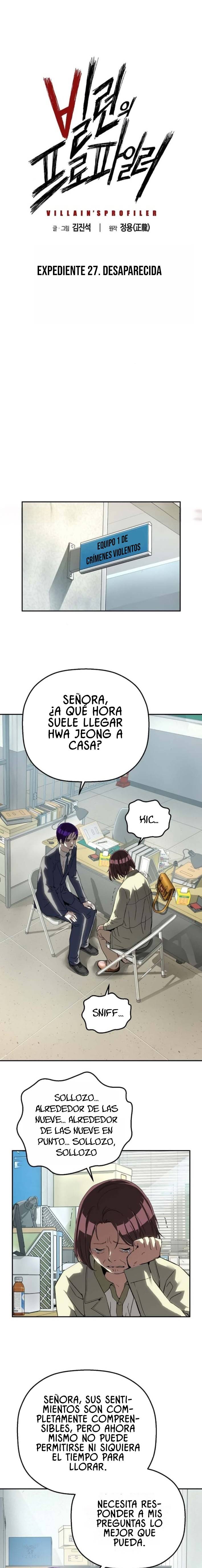 Perfilador de villanos Capitulo 27 página 2