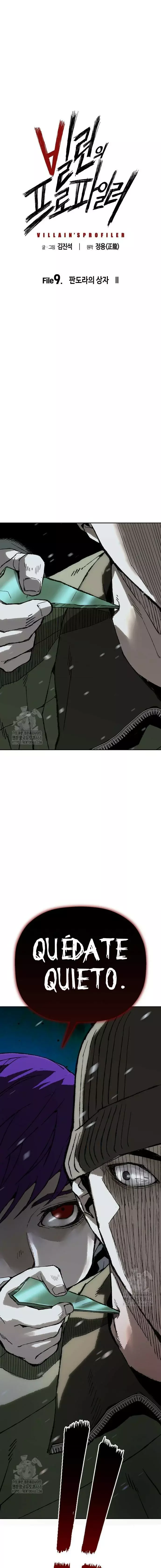 Perfilador de villanos Capitulo 9 página 2
