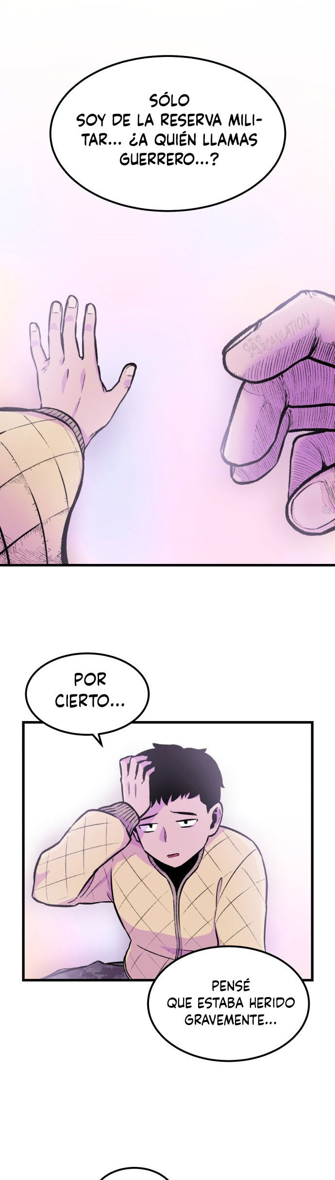 Reencarnación del soldado veterano Capitulo 1 página 14