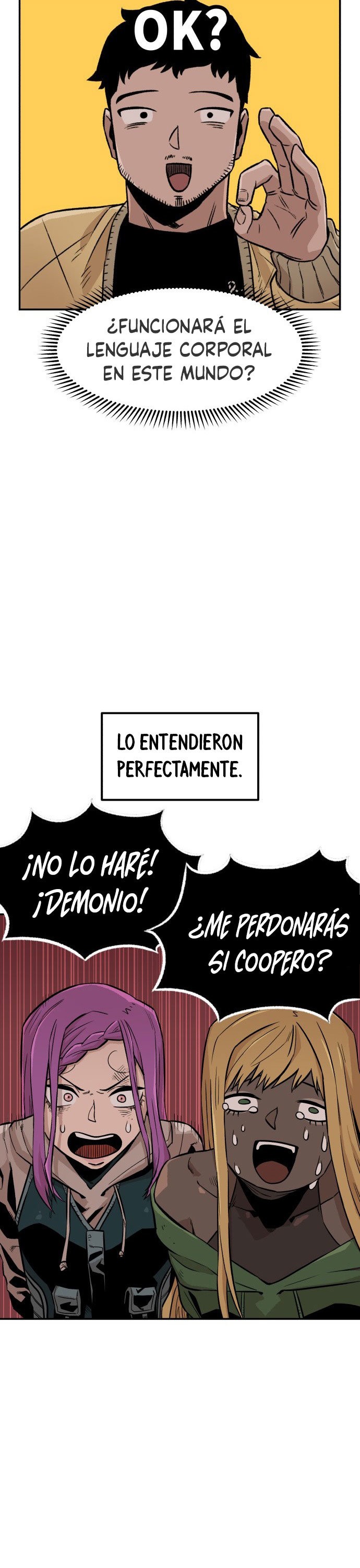 Reencarnación del soldado veterano Capitulo 3 página 35