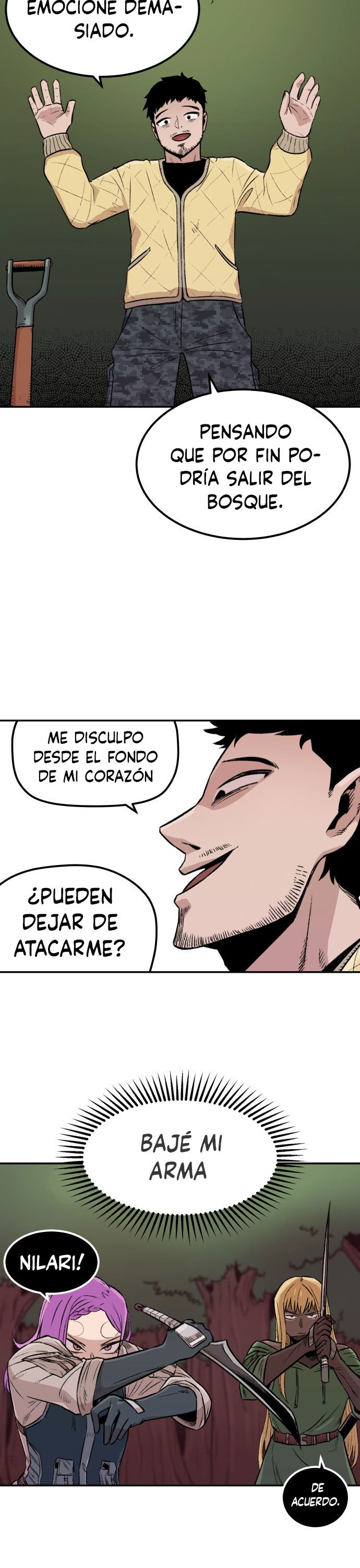 Reencarnación del soldado veterano Capitulo 3 página 5
