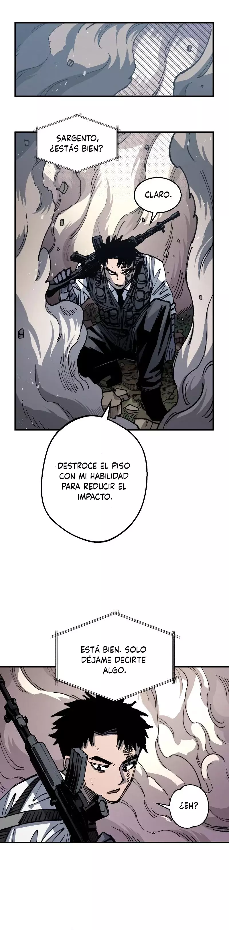 Reencarnación del soldado veterano Capitulo 95 página 34