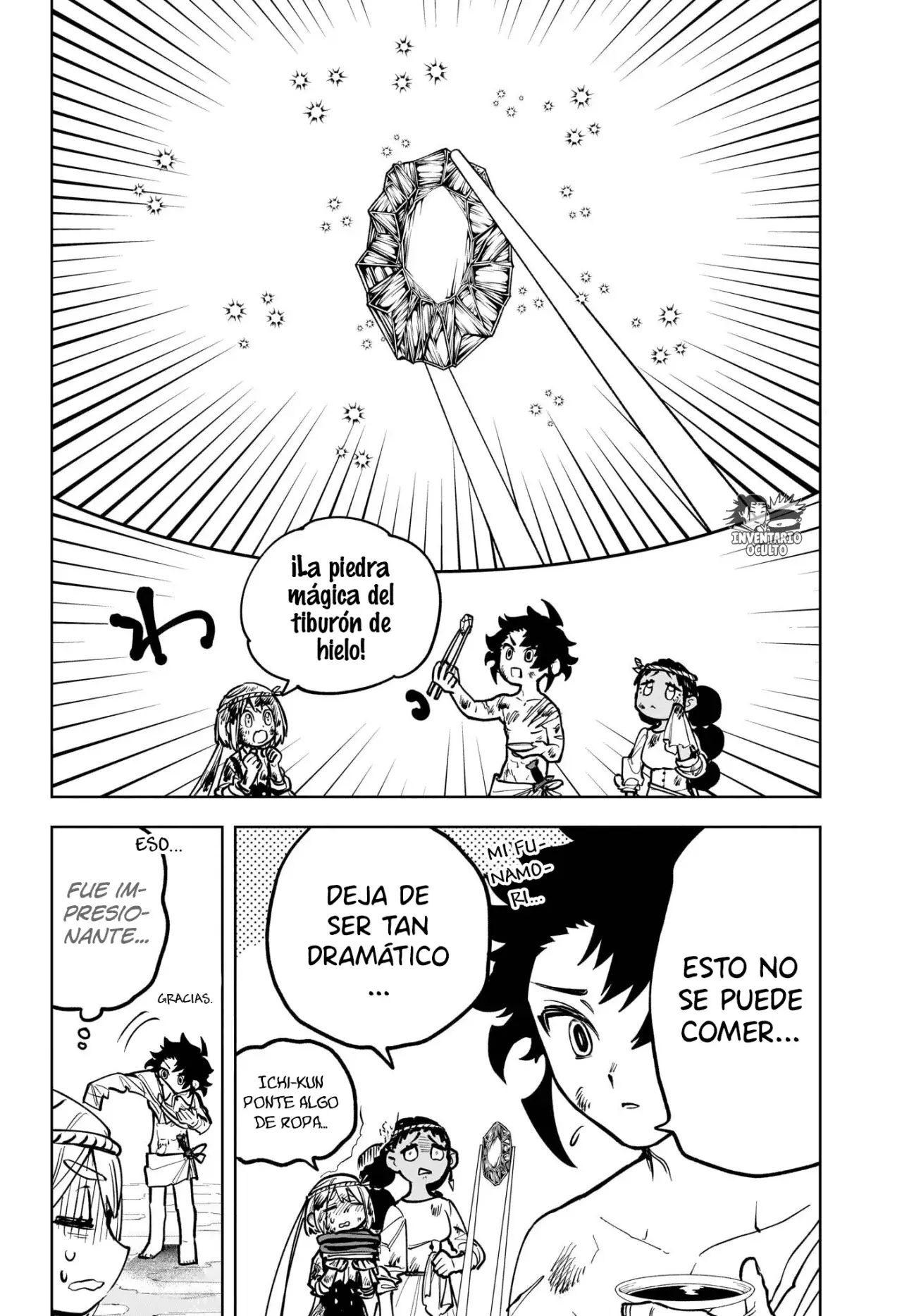 Madan no Ichi Capitulo 10: La Magia del Tiburón de Hielo, Parte 4 página 13