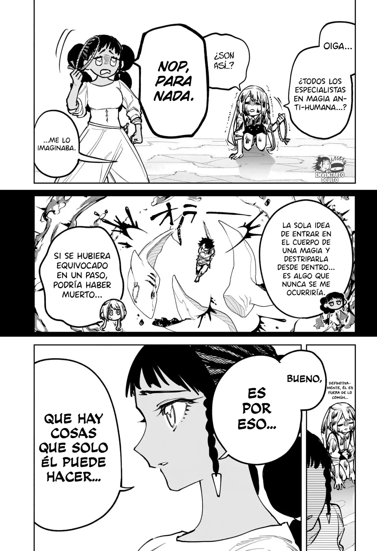 Madan no Ichi Capitulo 10: La Magia del Tiburón de Hielo, Parte 4 página 14