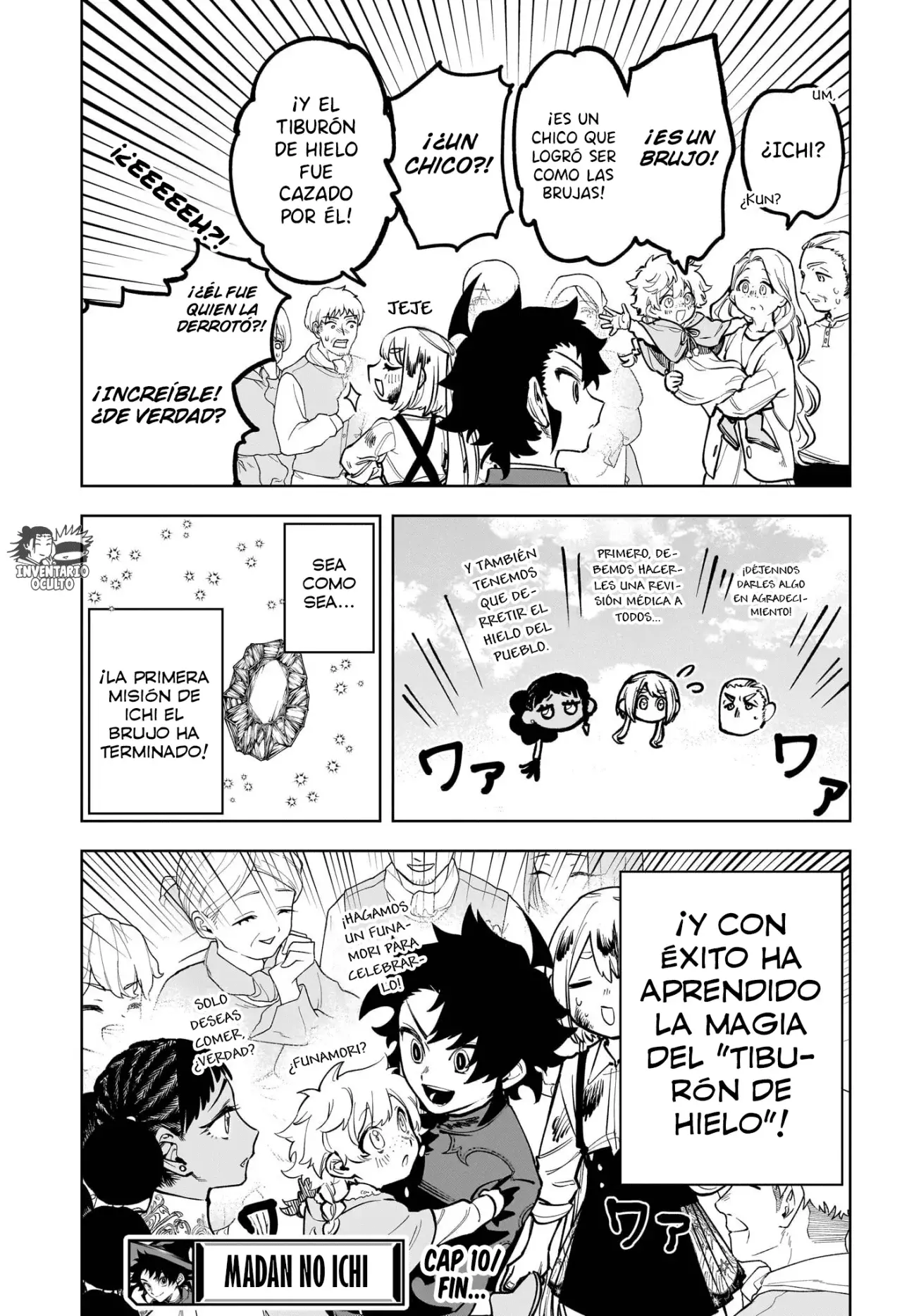 Madan no Ichi Capitulo 10: La Magia del Tiburón de Hielo, Parte 4 página 18