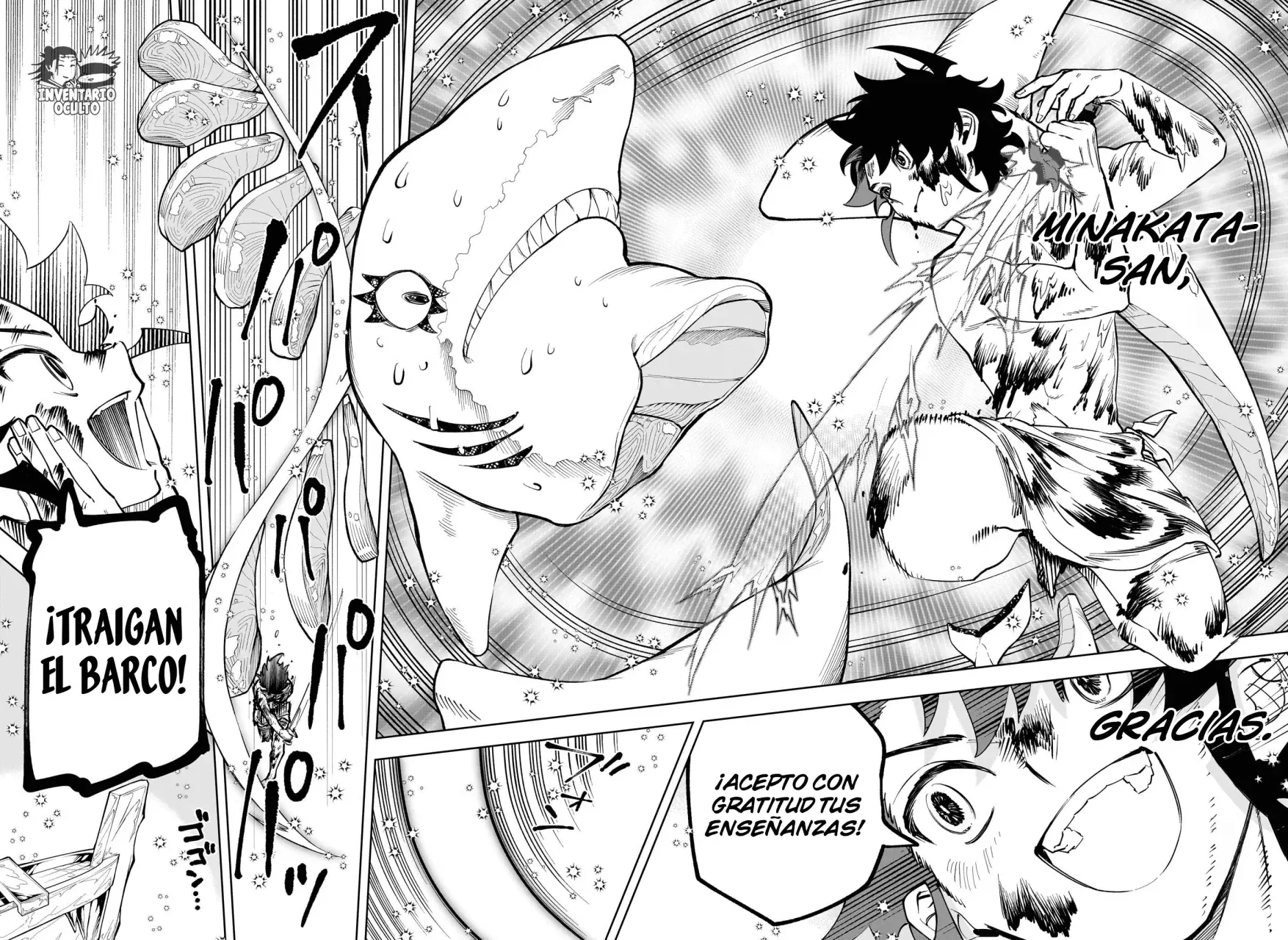 Madan no Ichi Capitulo 10: La Magia del Tiburón de Hielo, Parte 4 página 7