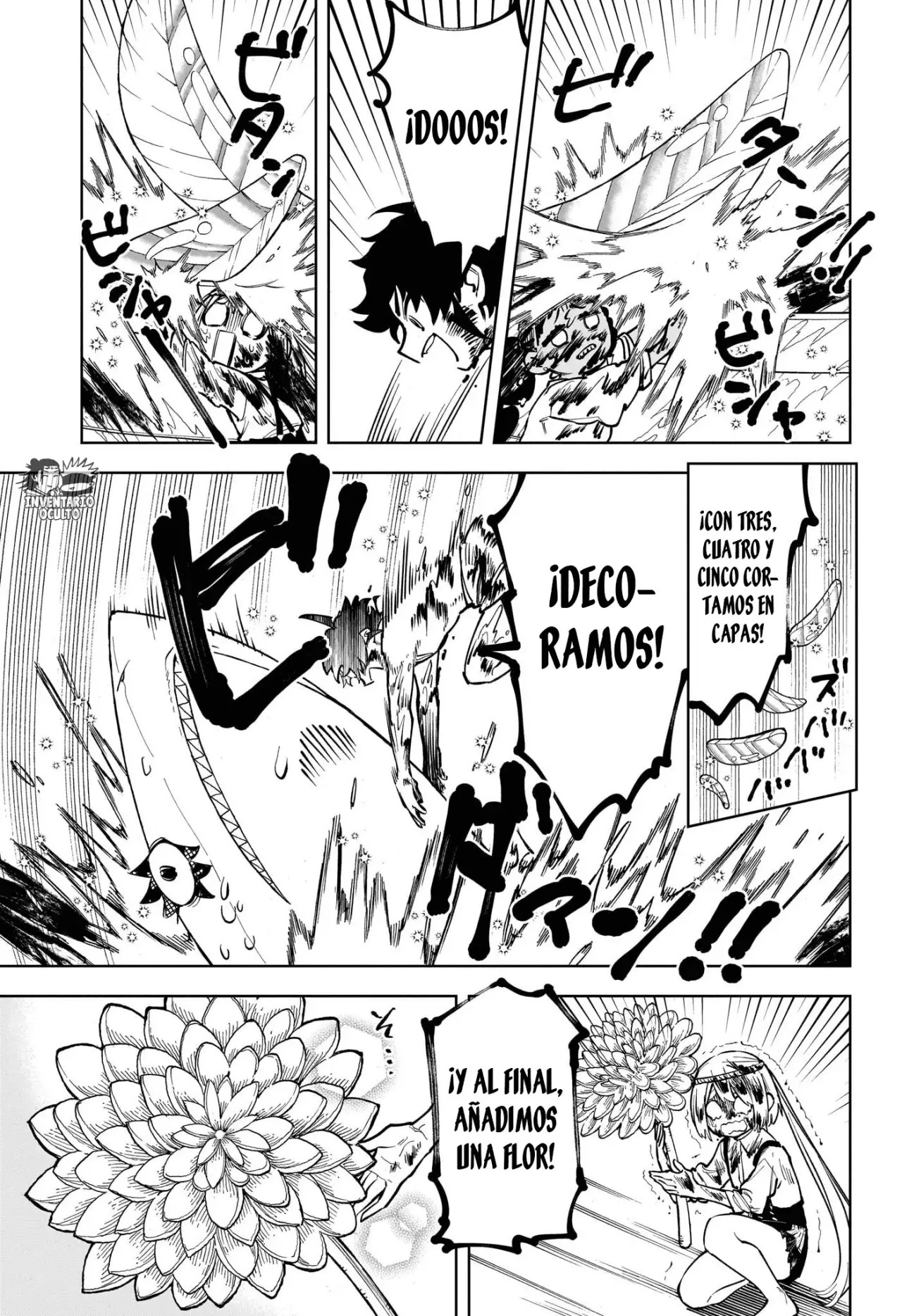 Madan no Ichi Capitulo 10: La Magia del Tiburón de Hielo, Parte 4 página 9