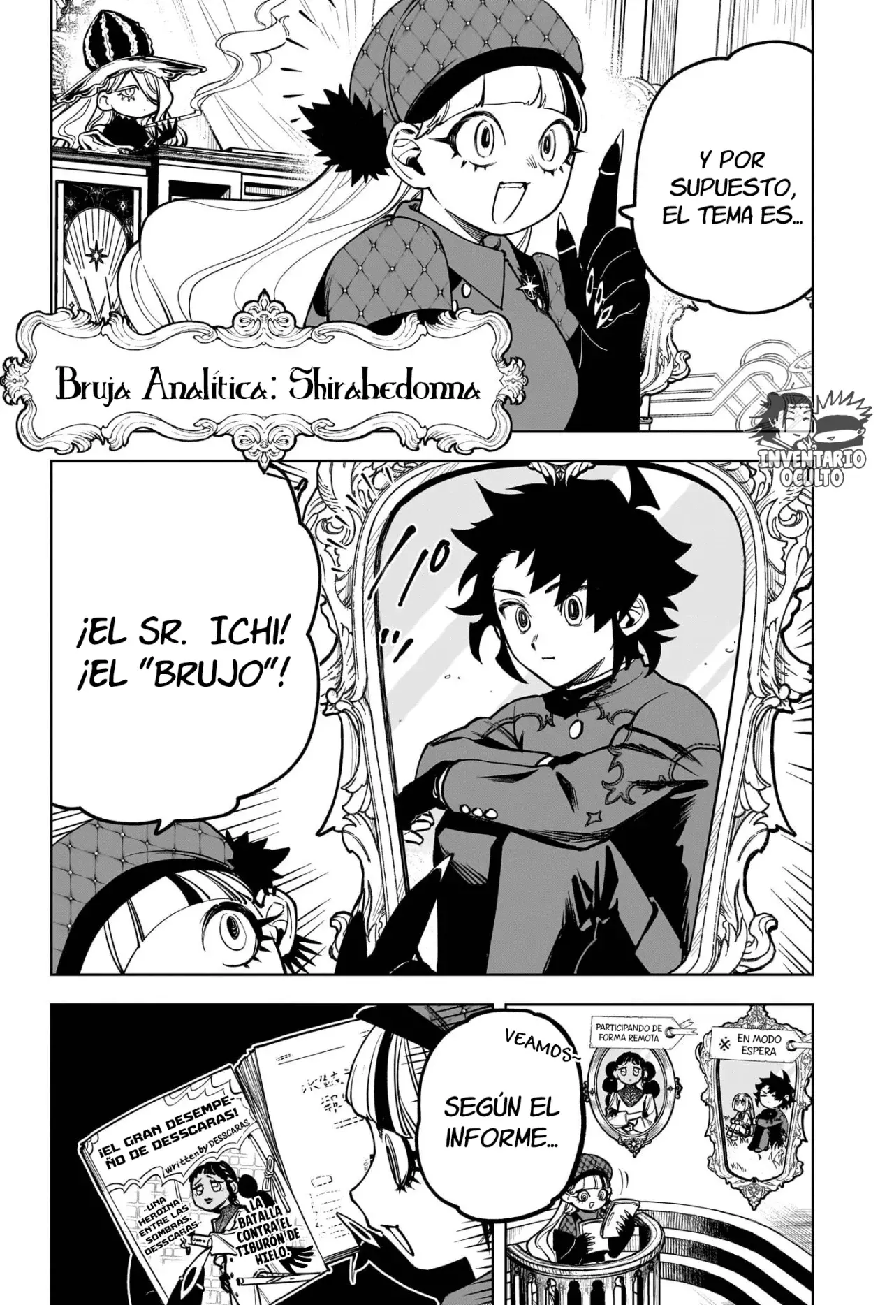 Madan no Ichi Capitulo 11: Reunión de Brujas página 4