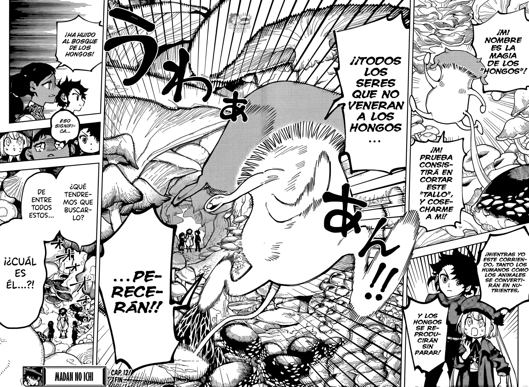 Madan no Ichi Capitulo 12: La Magia de los Hongos página 19
