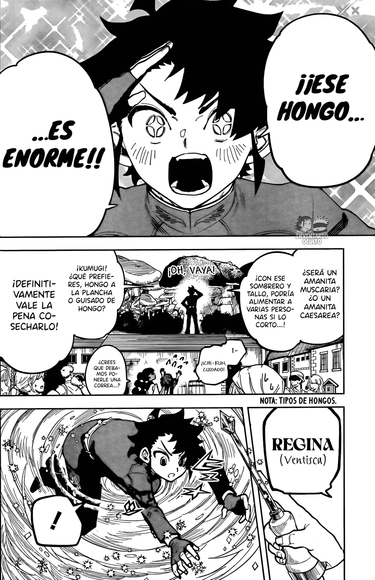 Madan no Ichi Capitulo 12: La Magia de los Hongos página 3