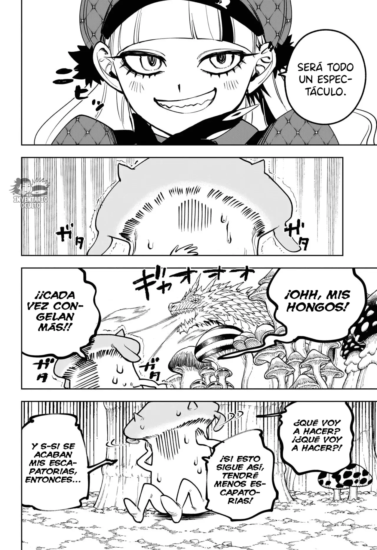 Madan no Ichi Capitulo 13: La Bruja de la Nieve Plateada página 14