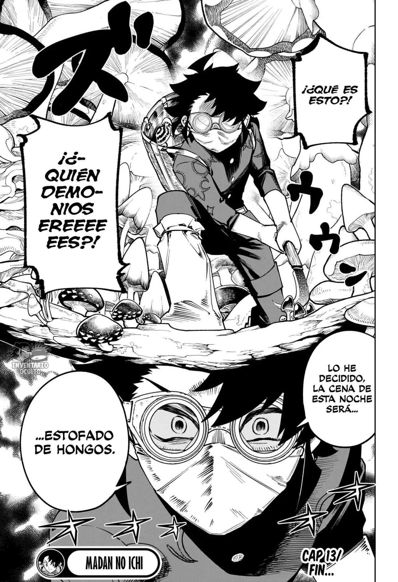 Madan no Ichi Capitulo 13: La Bruja de la Nieve Plateada página 18