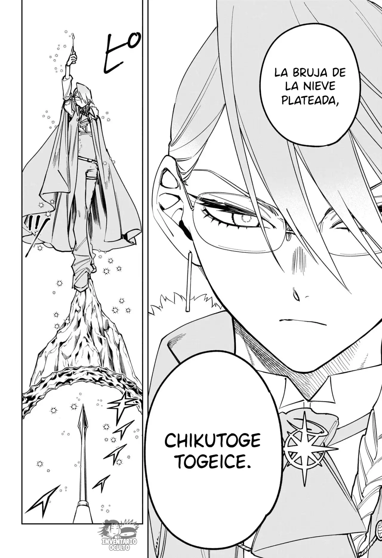 Madan no Ichi Capitulo 13: La Bruja de la Nieve Plateada página 9