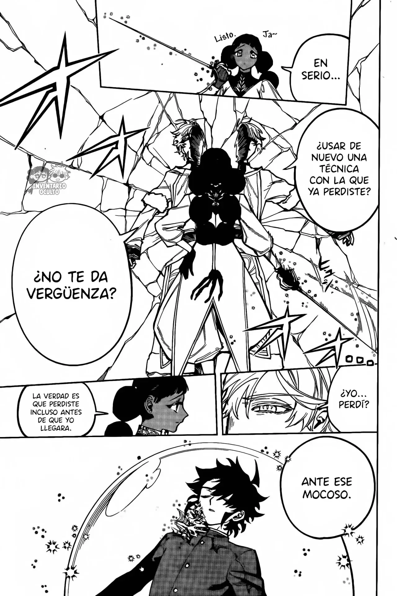 Madan no Ichi Capitulo 18: La Bruja del Abismo, Desscaras página 10