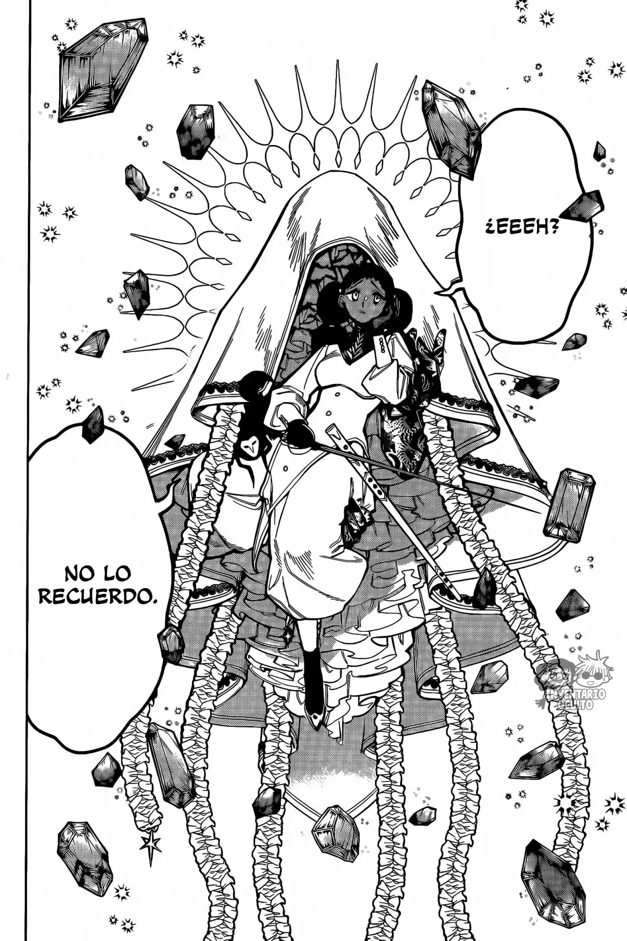 Madan no Ichi Capitulo 18: La Bruja del Abismo, Desscaras página 15