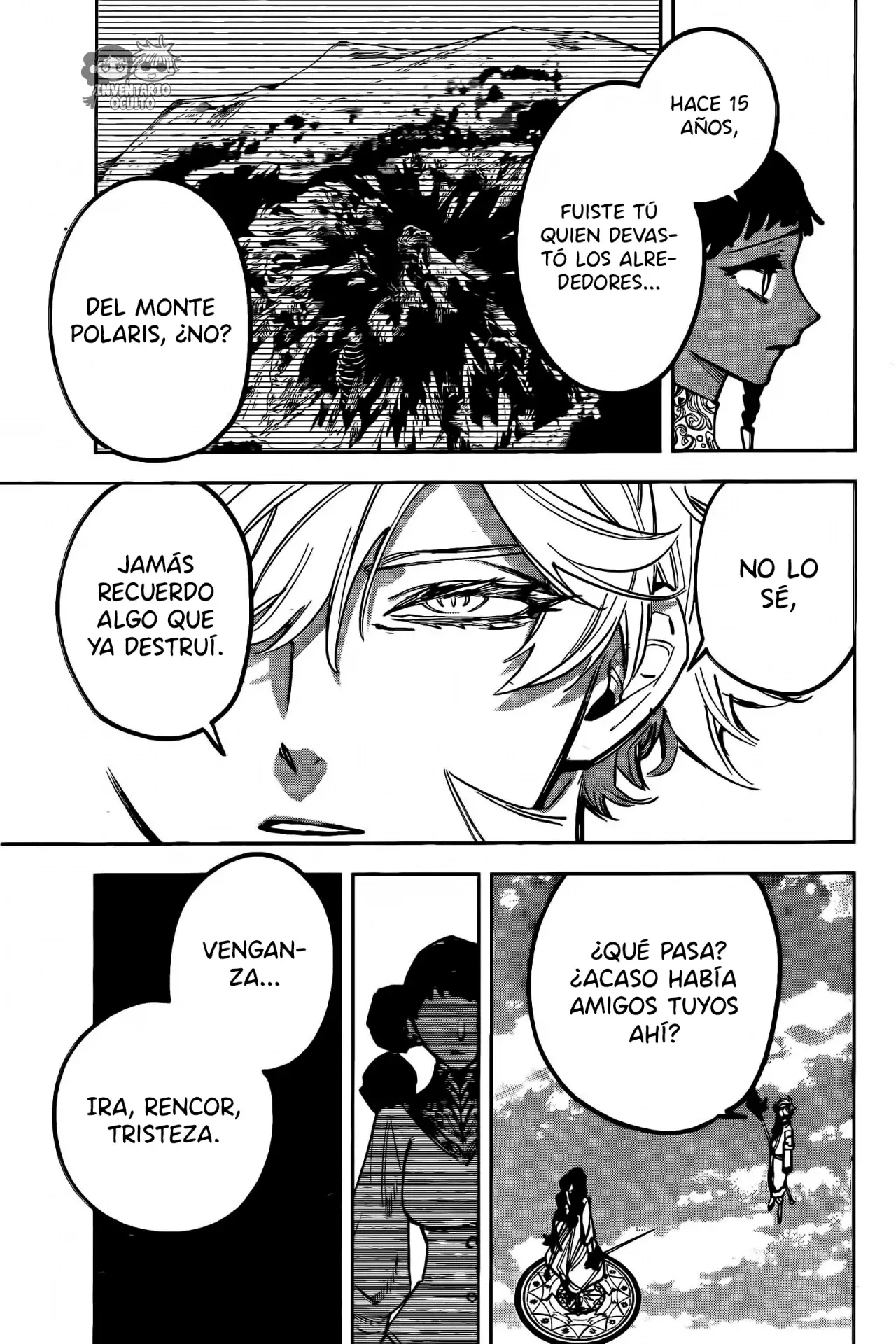 Madan no Ichi Capitulo 18: La Bruja del Abismo, Desscaras página 4