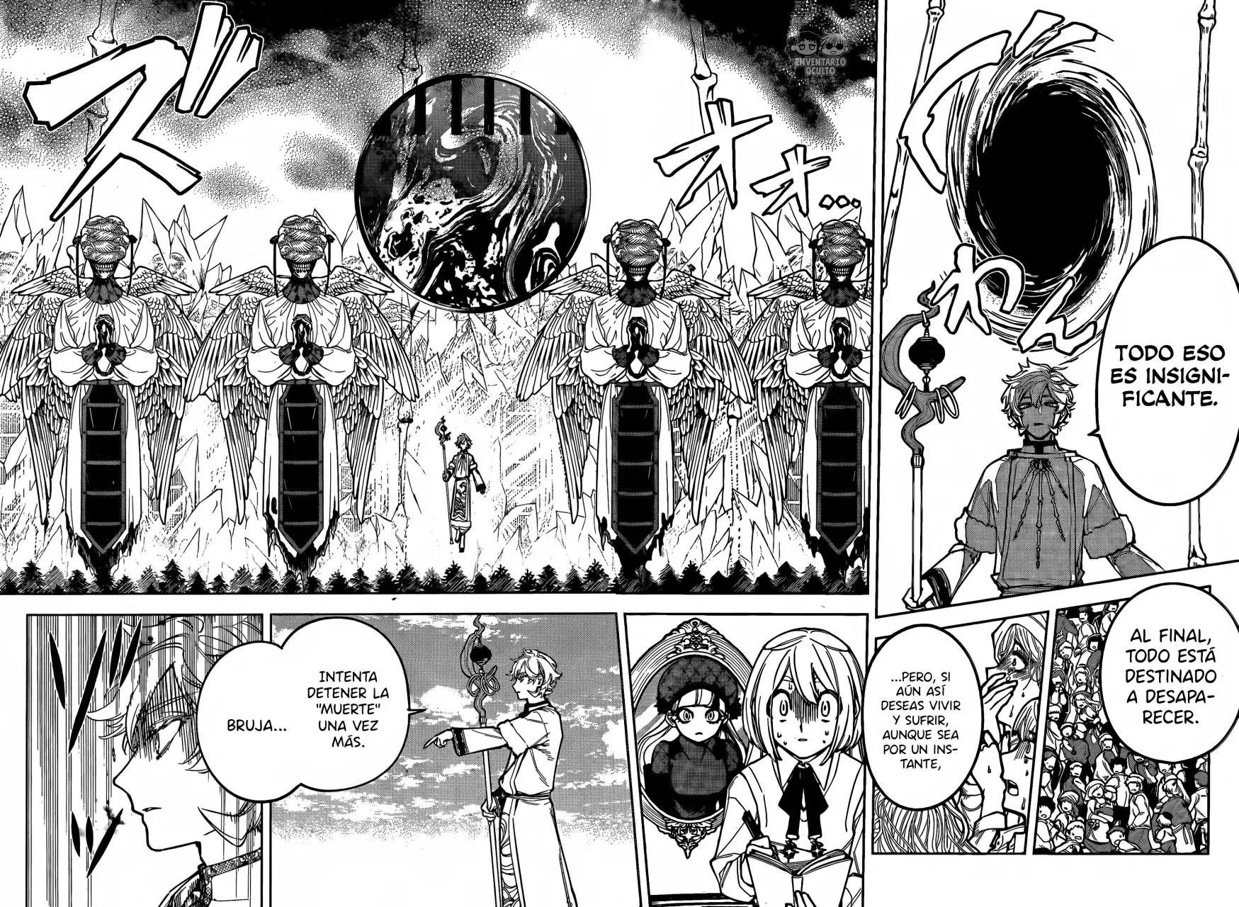 Madan no Ichi Capitulo 18: La Bruja del Abismo, Desscaras página 5