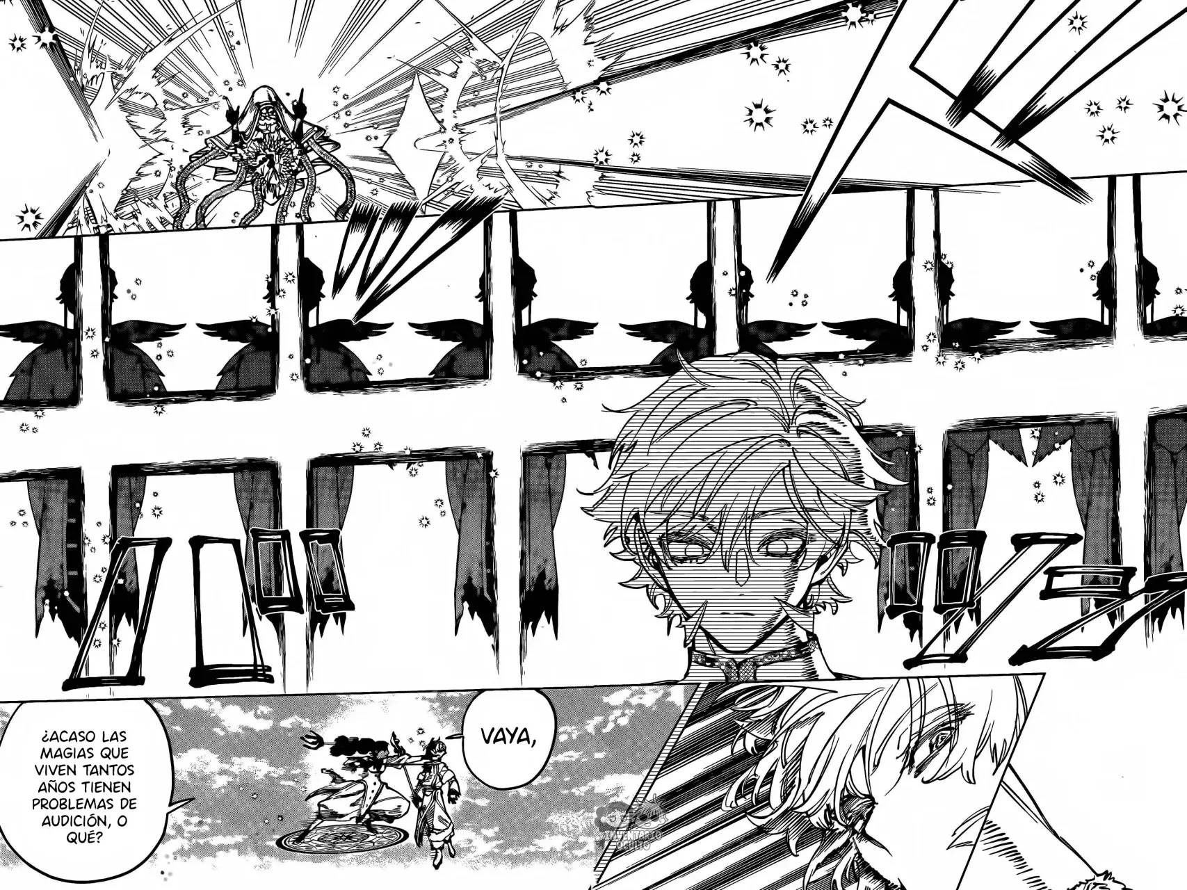 Madan no Ichi Capitulo 18: La Bruja del Abismo, Desscaras página 8