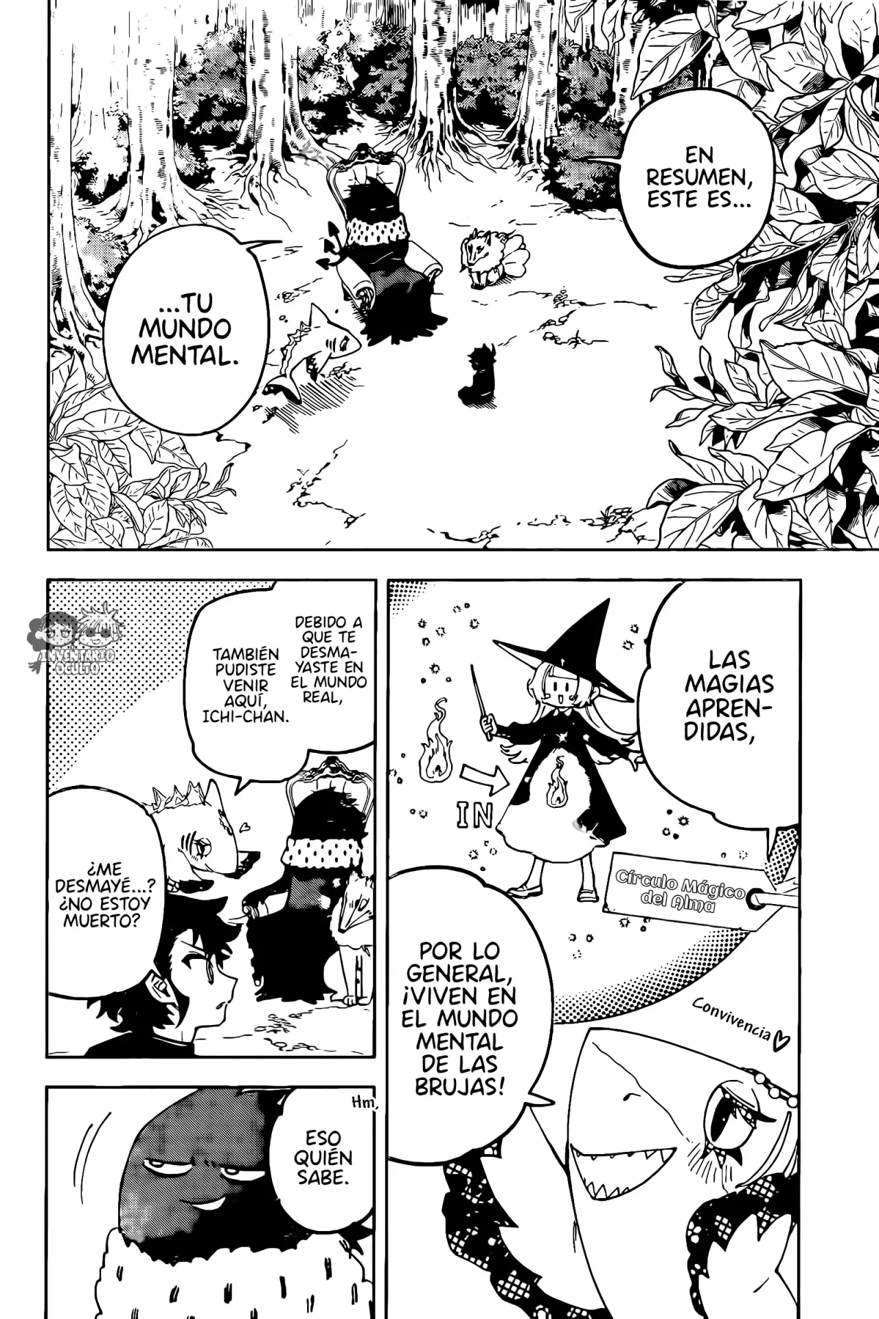 Madan no Ichi Capitulo 19: Círculo Mágico del Alma página 8
