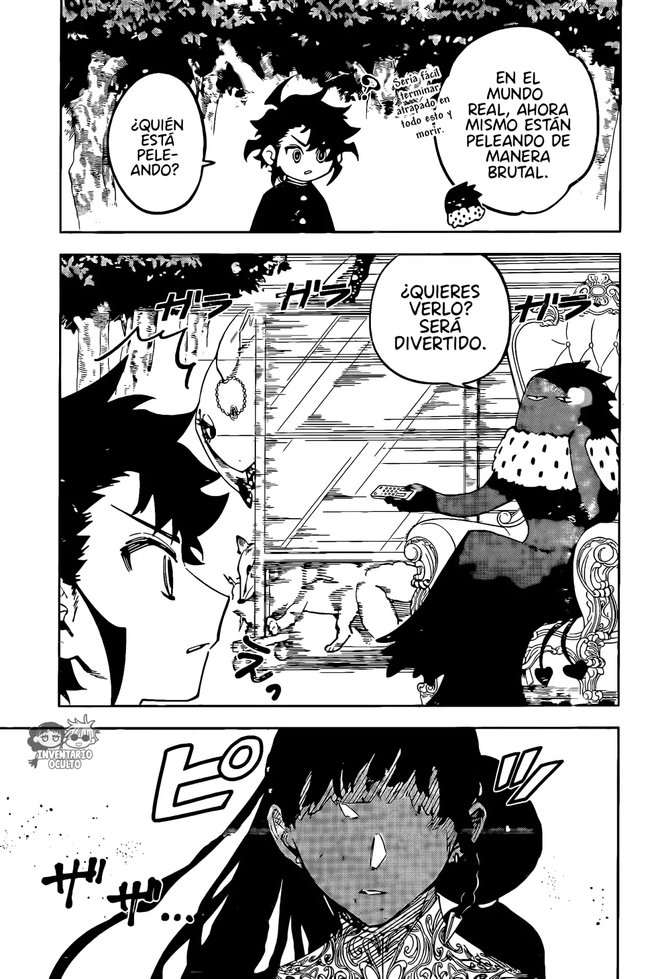 Madan no Ichi Capitulo 19: Círculo Mágico del Alma página 9