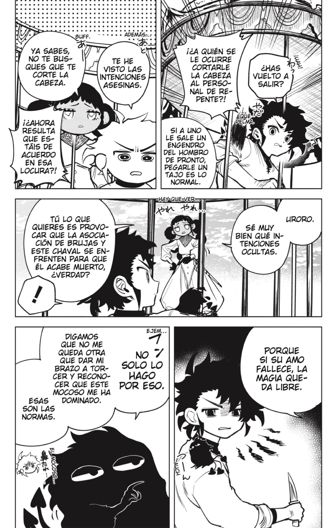 Madan no Ichi Capitulo 2: Uroro, La Magia del Rey página 11
