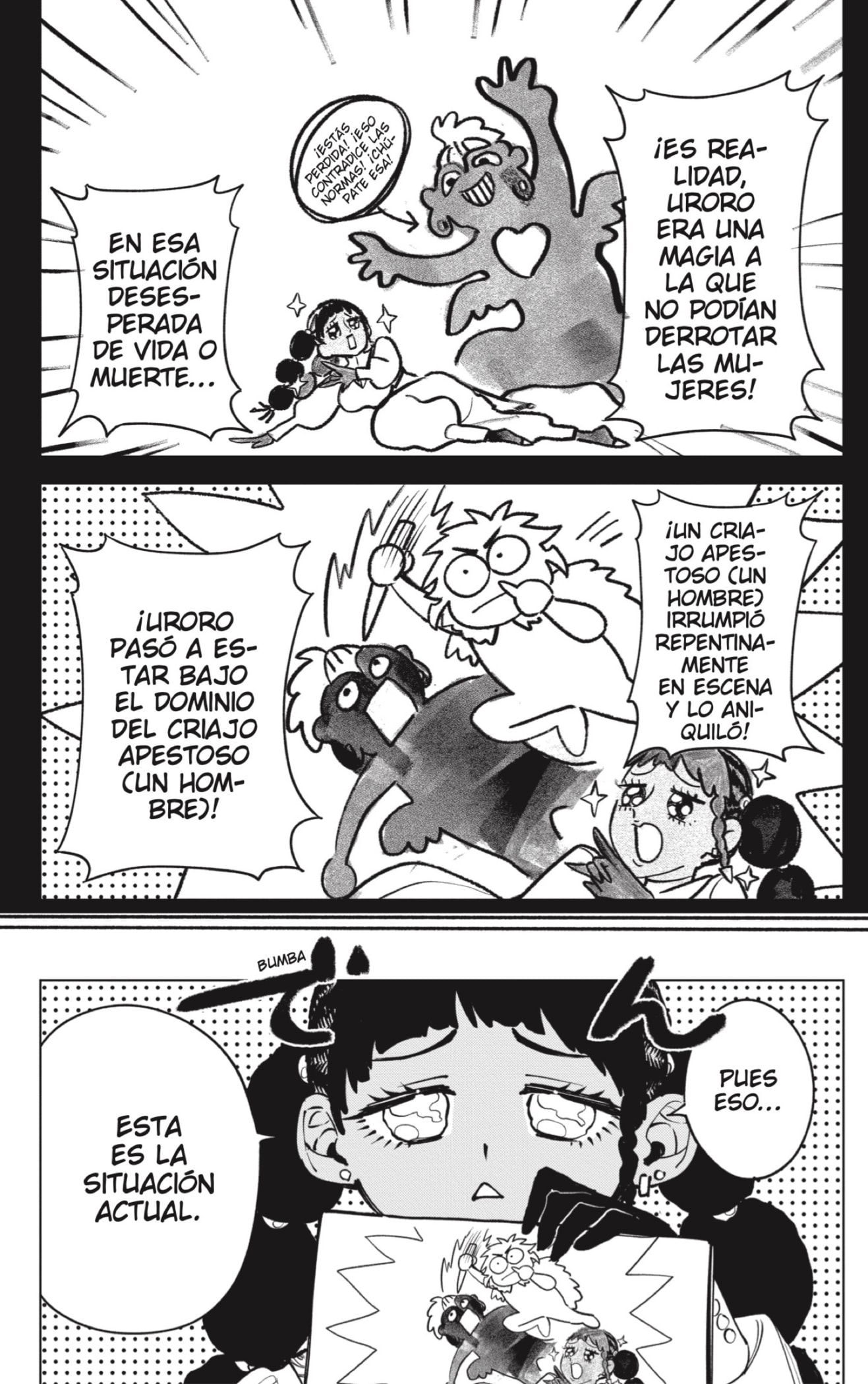 Madan no Ichi Capitulo 2: Uroro, La Magia del Rey página 3