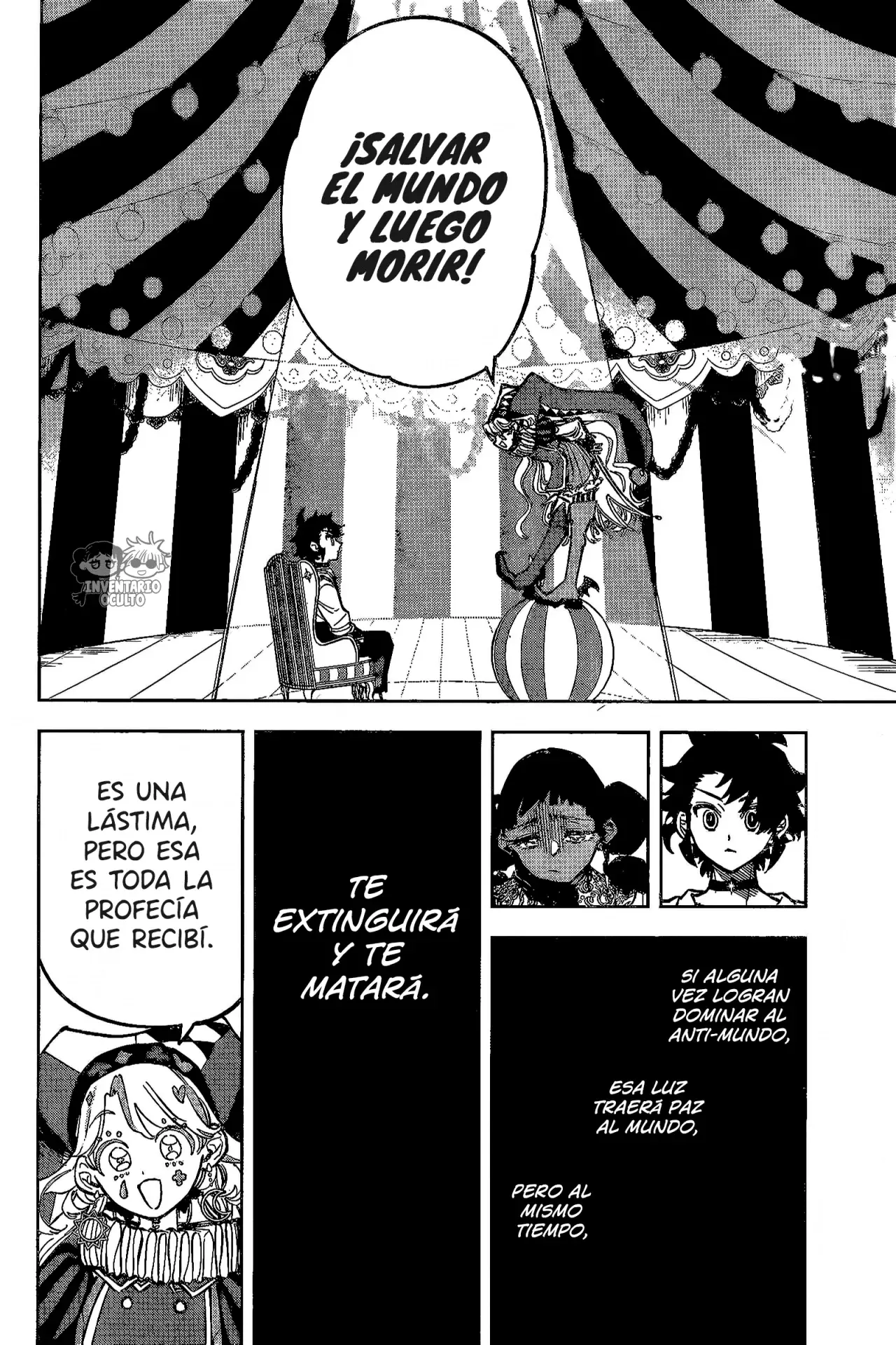 Madan no Ichi Capitulo 20: La Bruja de la Profecía página 17