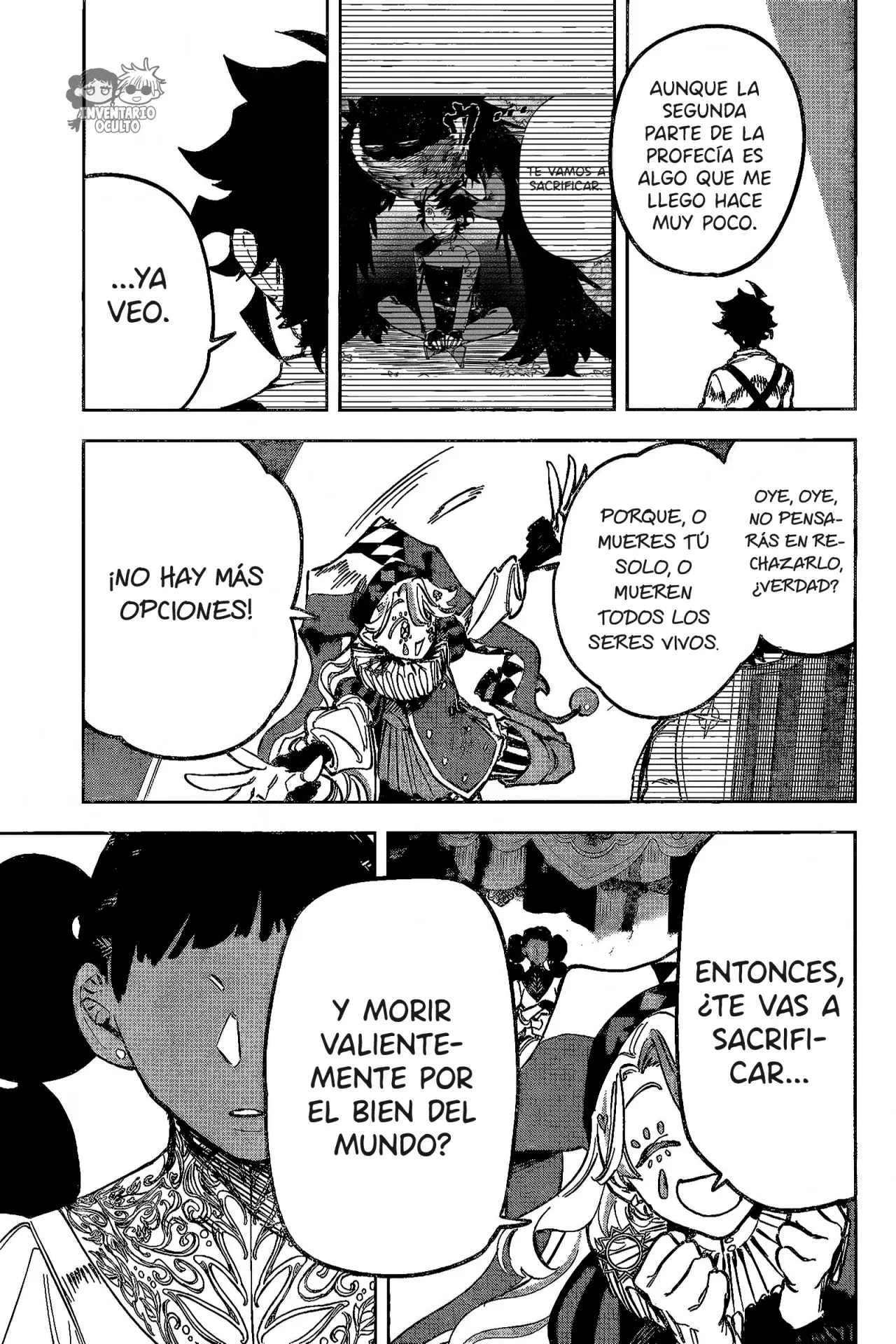 Madan no Ichi Capitulo 20: La Bruja de la Profecía página 18