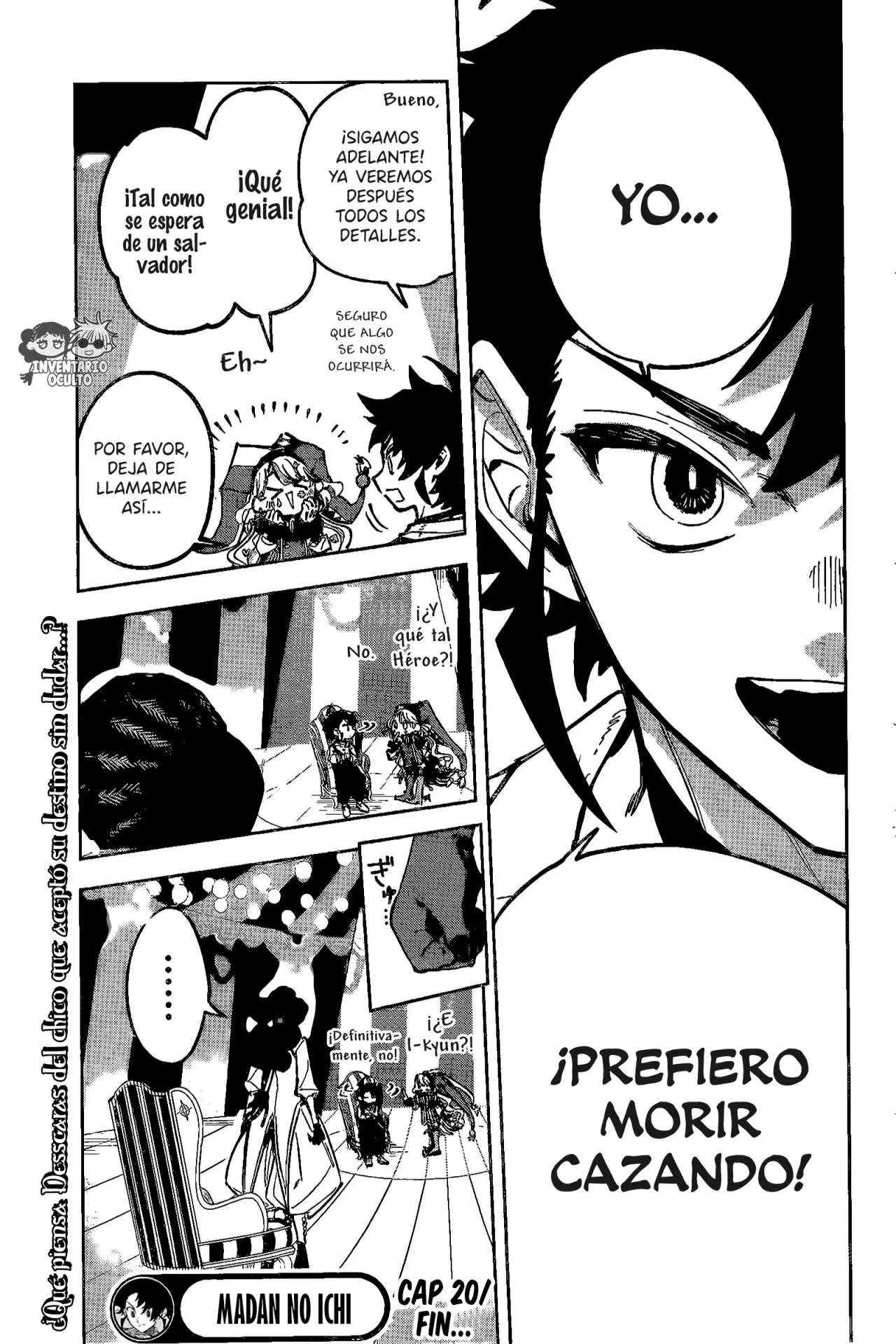 Madan no Ichi Capitulo 20: La Bruja de la Profecía página 20